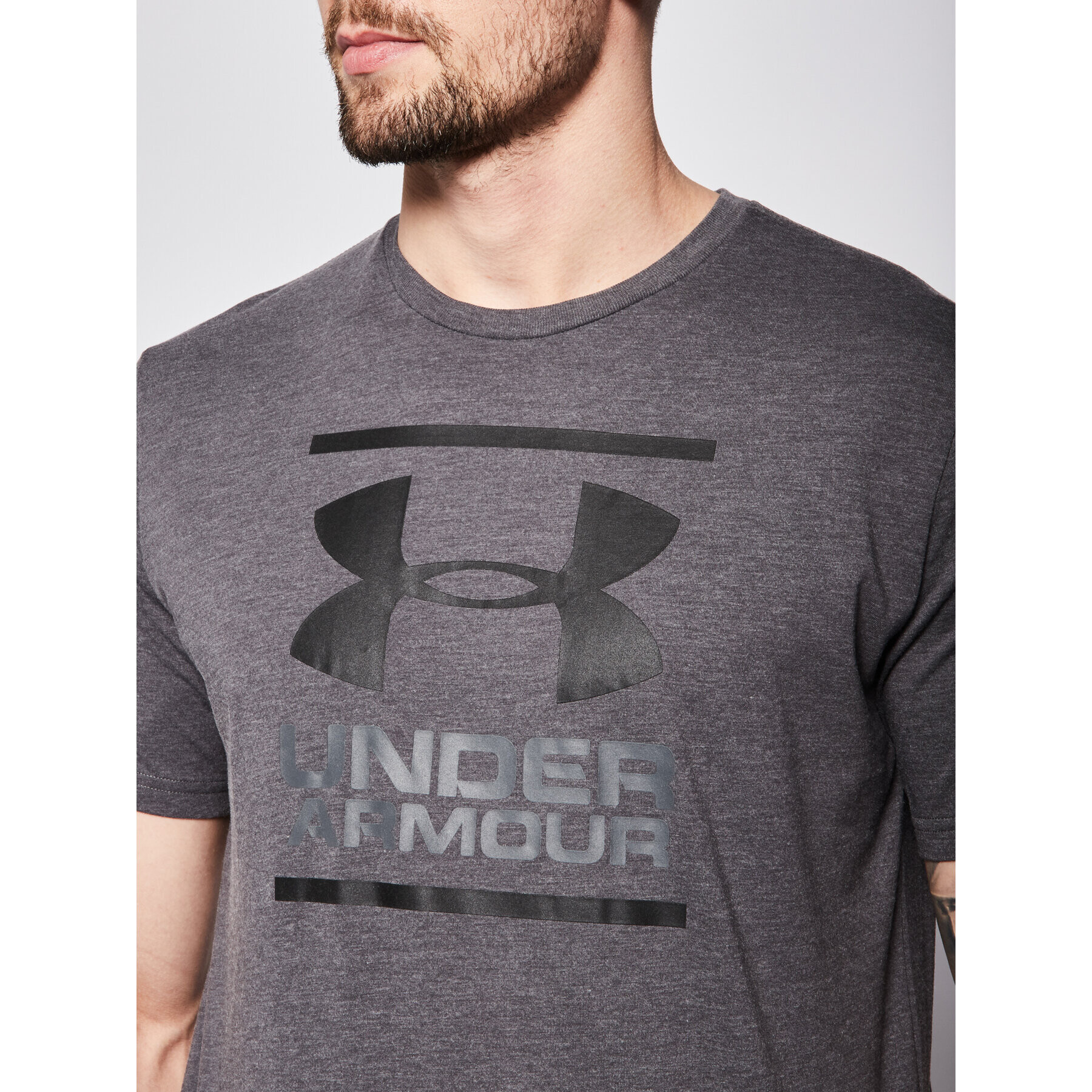 Under Armour Тишърт Ua Gl Foundation 1326849 Сив Loose Fit - Pepit.bg