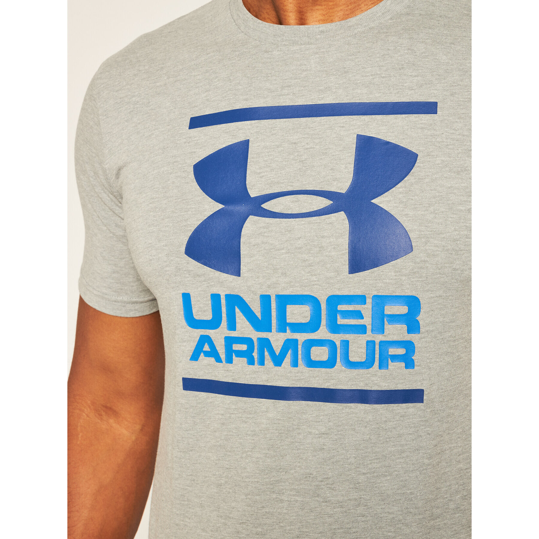 Under Armour Тишърт Ua Gl Foundation 1326849 Сив Loose Fit - Pepit.bg