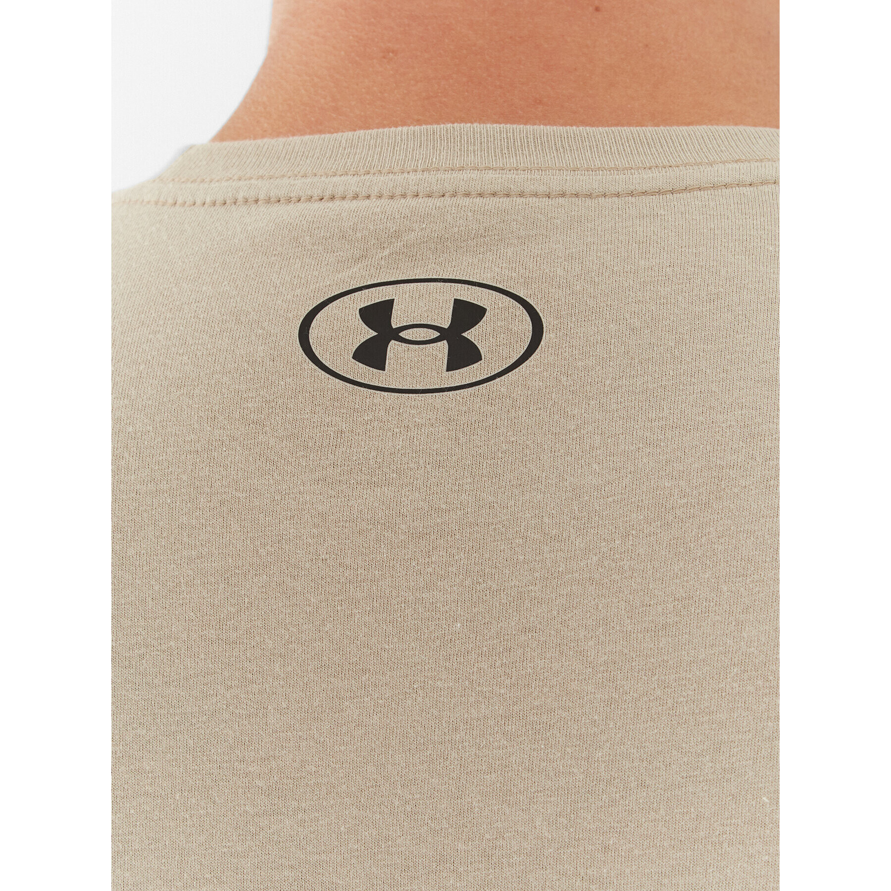 Under Armour Тишърт Ua Gl Foundation Ss 1326849 Каки Loose Fit - Pepit.bg