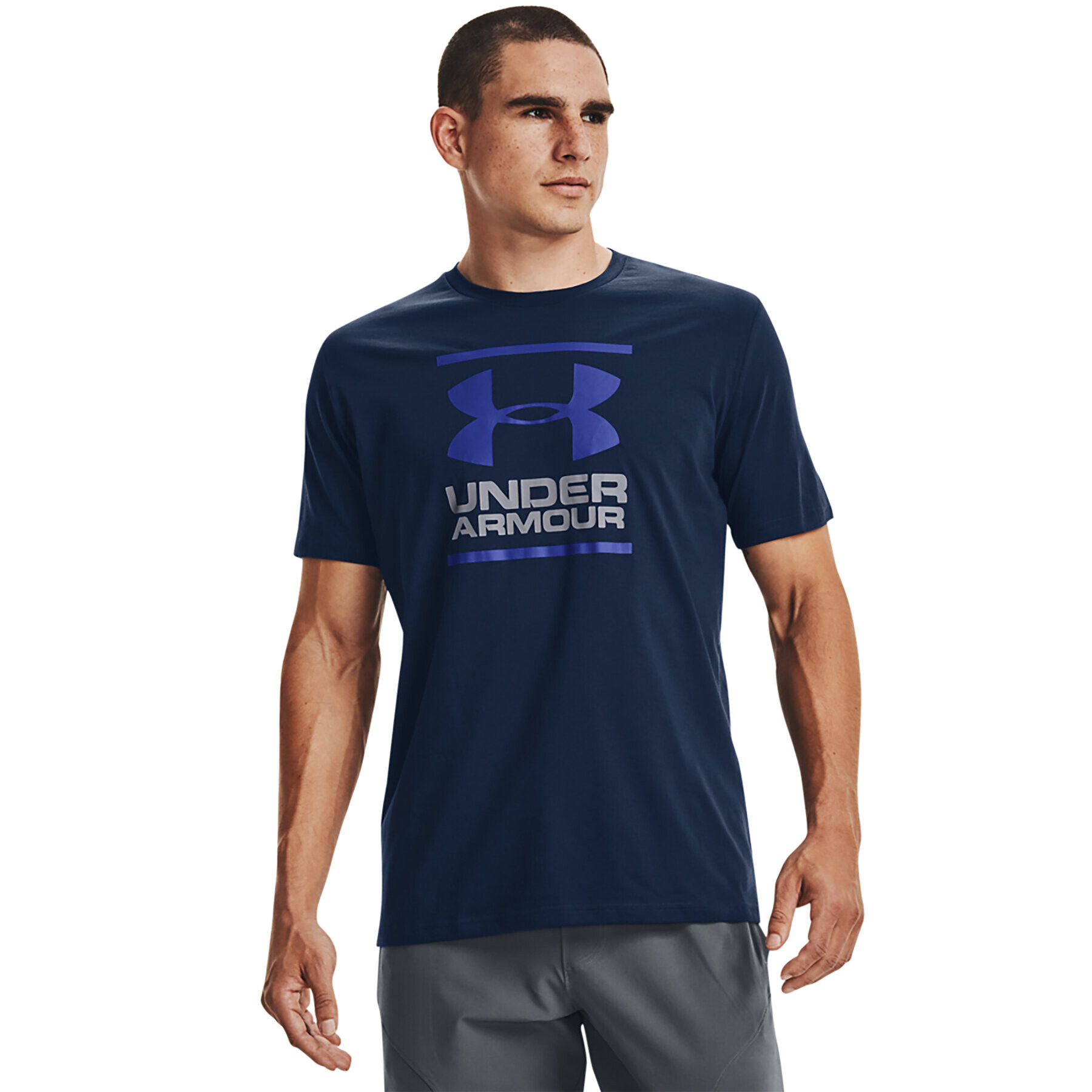 Under Armour Тишърт UA GL FOUNDATION SS 1326849 Тъмносин Regular Fit - Pepit.bg