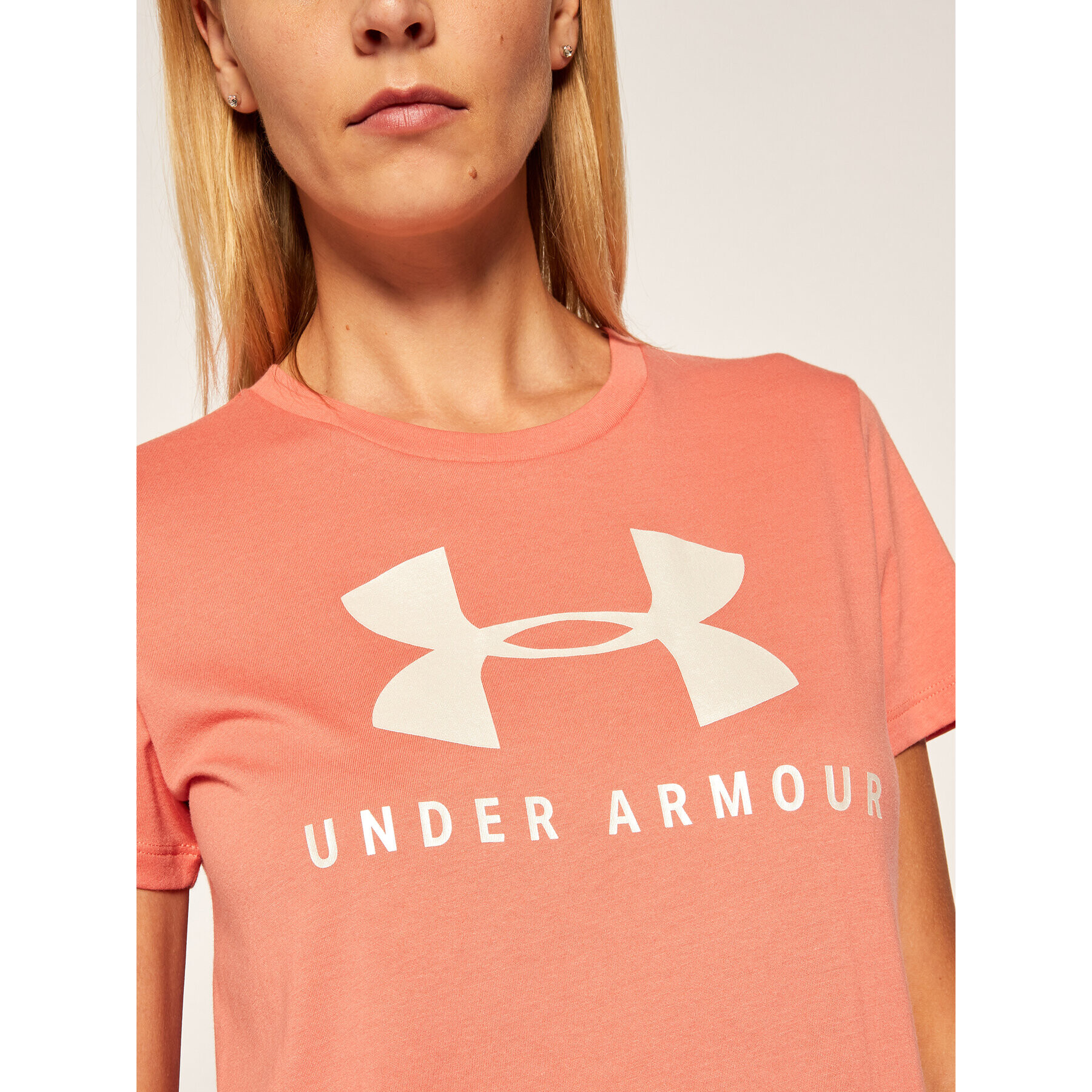 Under Armour Тишърт Ua Graphic 1346844 Розов Regular Fit - Pepit.bg