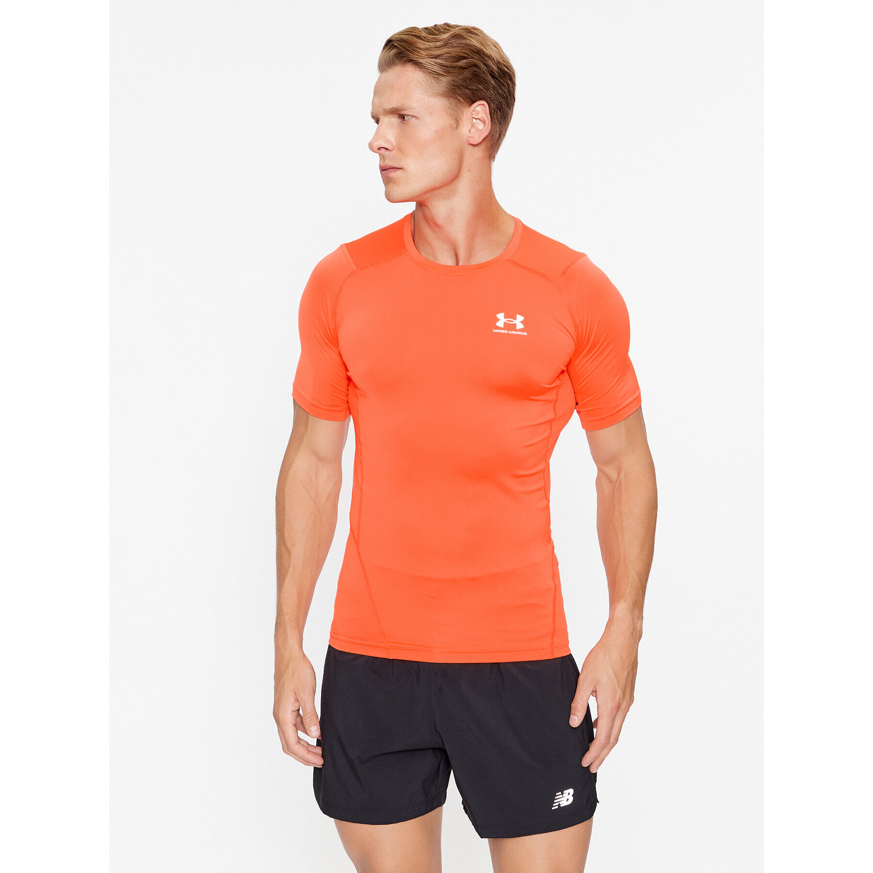 Under Armour Тишърт Ua Hg Armour Comp Ss 1361518 Червен Compression Fit - Pepit.bg