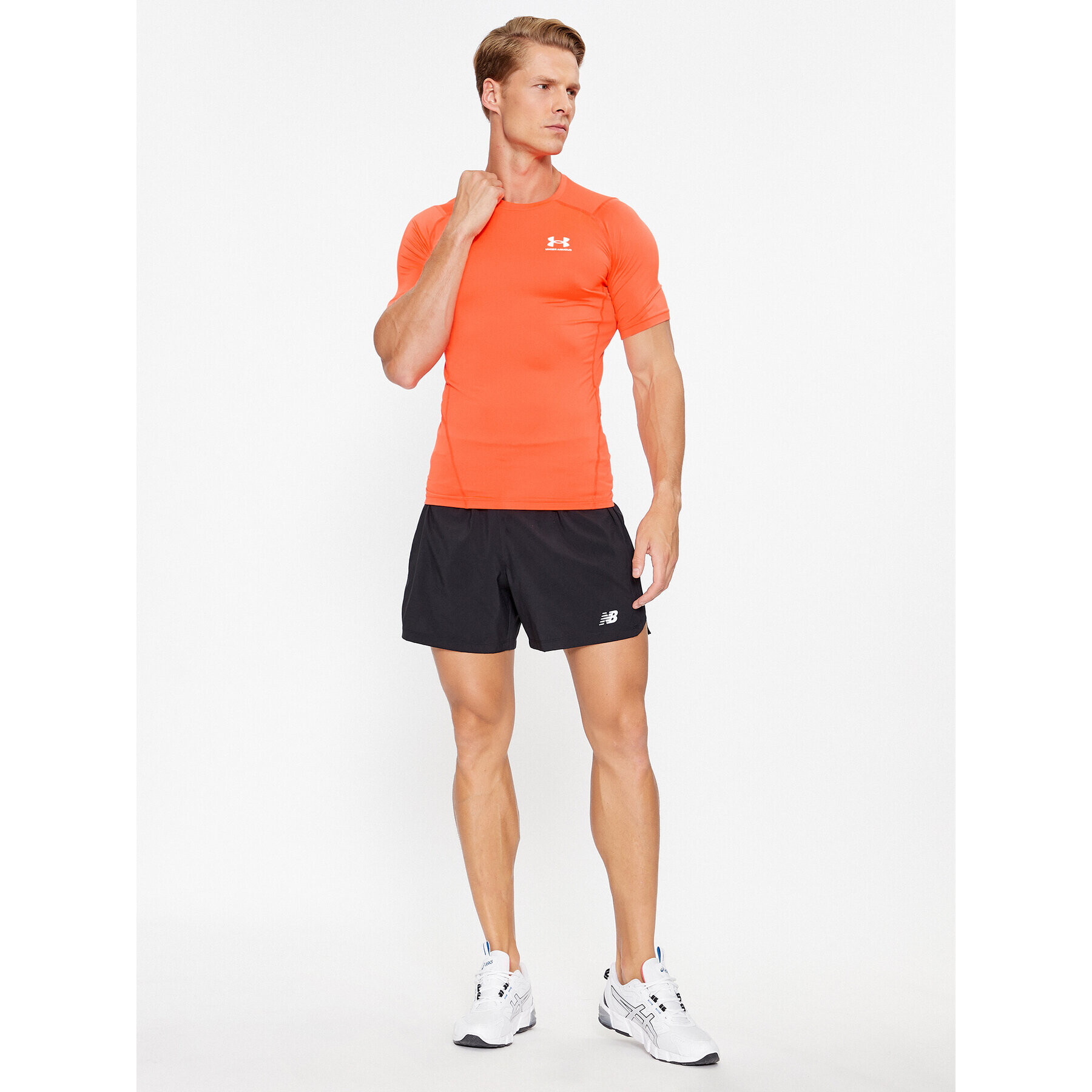 Under Armour Тишърт Ua Hg Armour Comp Ss 1361518 Червен Compression Fit - Pepit.bg