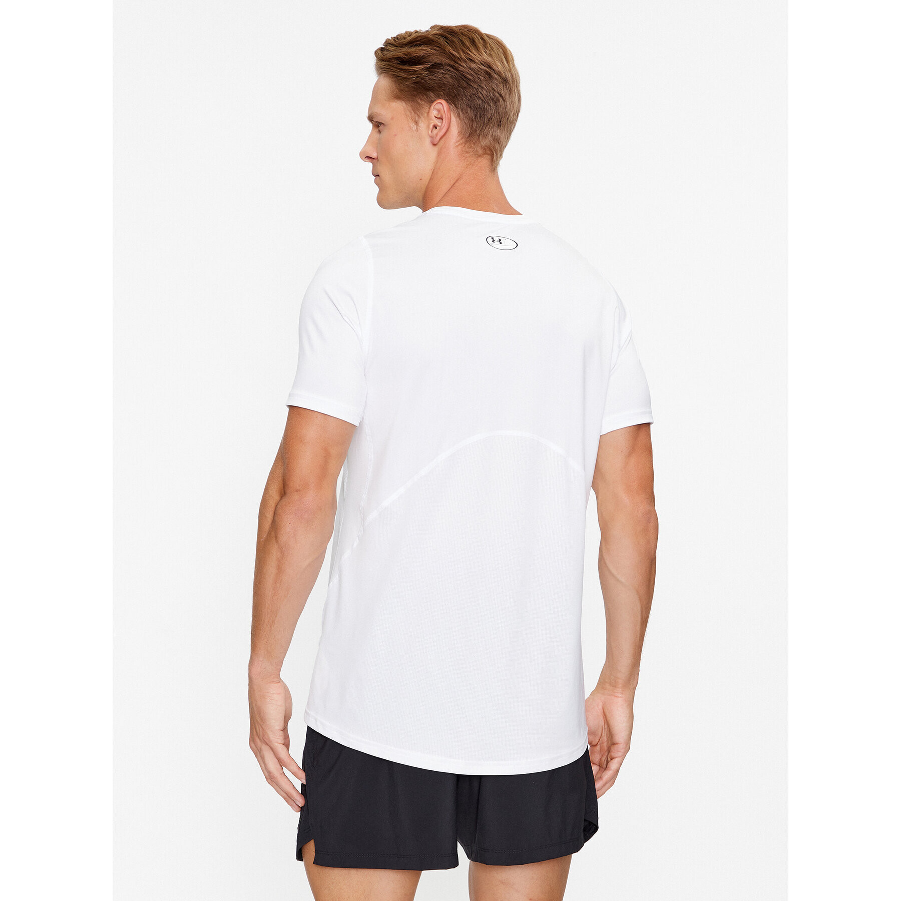 Under Armour Тишърт Ua Hg Armour Fitted Ss 1361683 Бял Fitted Fit - Pepit.bg