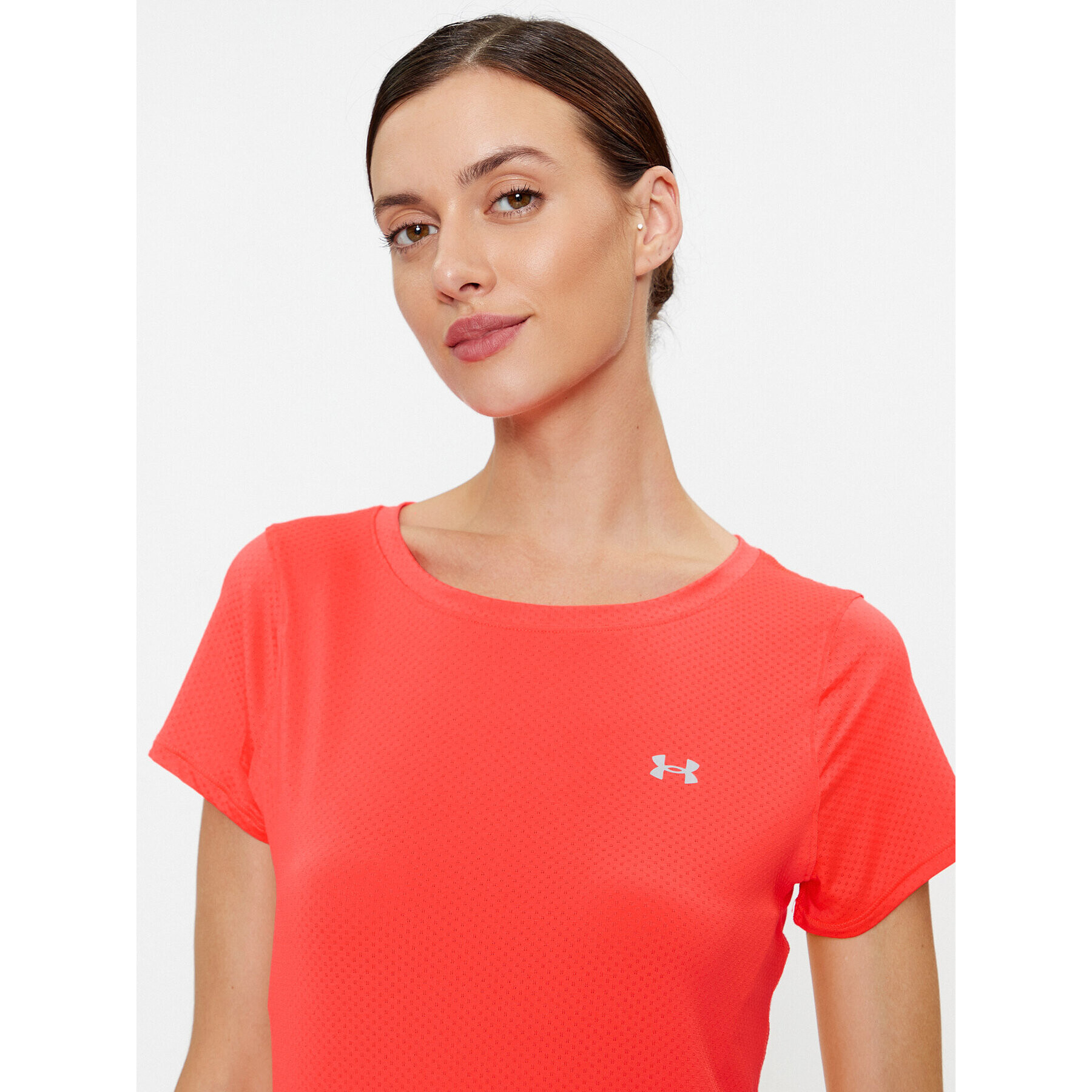 Under Armour Тишърт Ua Hg Armour Ss 1328964 Червен Fitted Fit - Pepit.bg