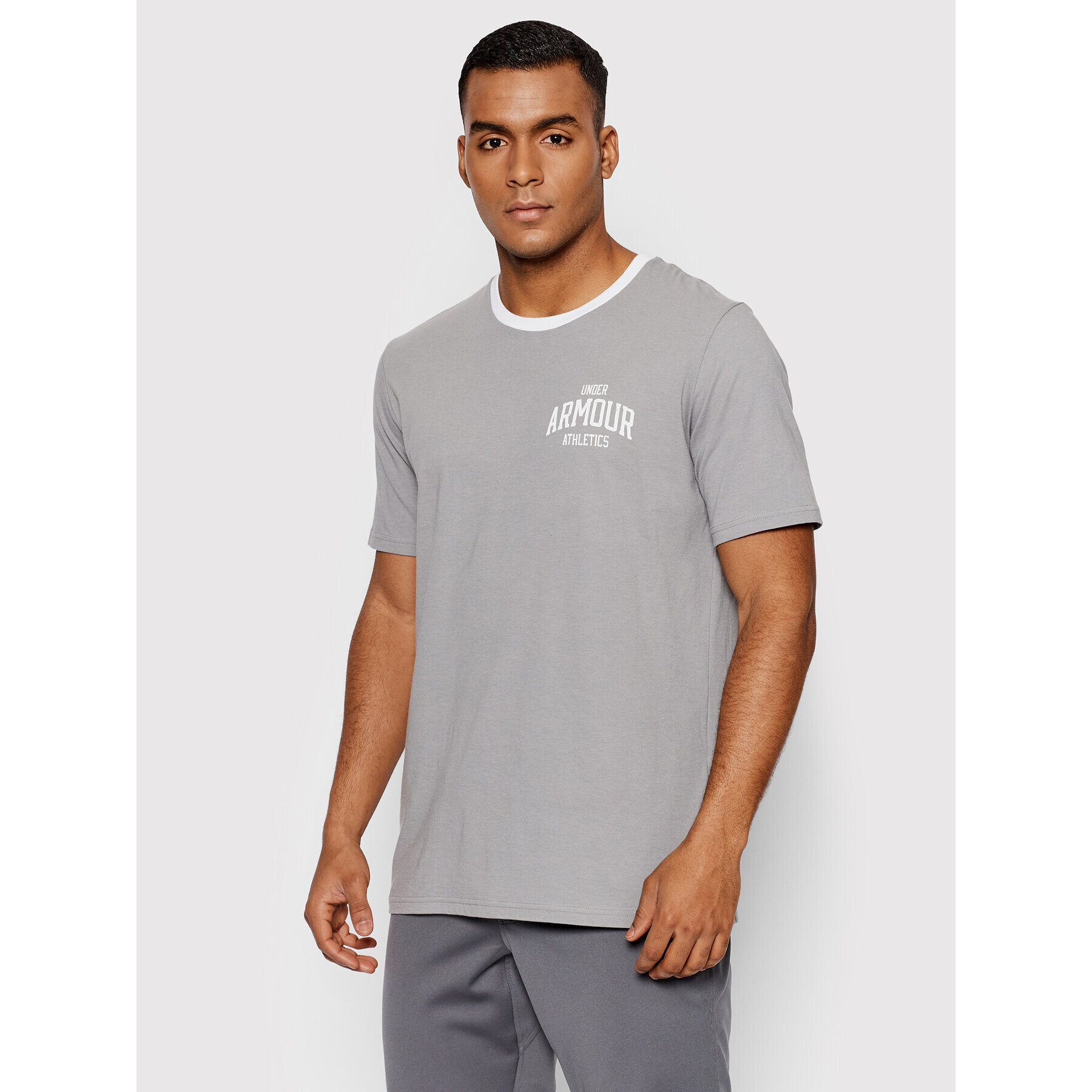 Under Armour Тишърт Ua Originators Athletics 1366460 Сив Regular Fit - Pepit.bg