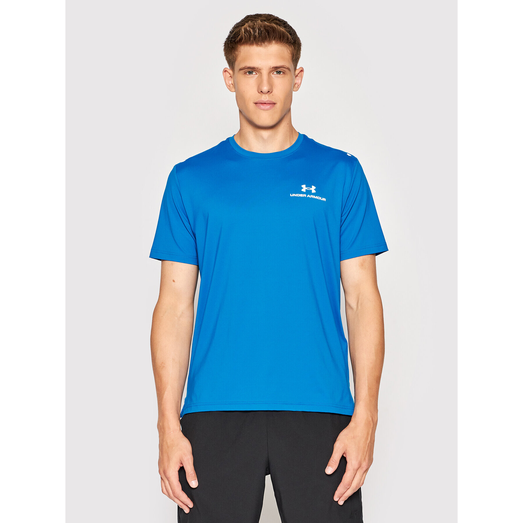 Under Armour Тишърт Ua Rush Energy 1366138 Син Loose Fit - Pepit.bg