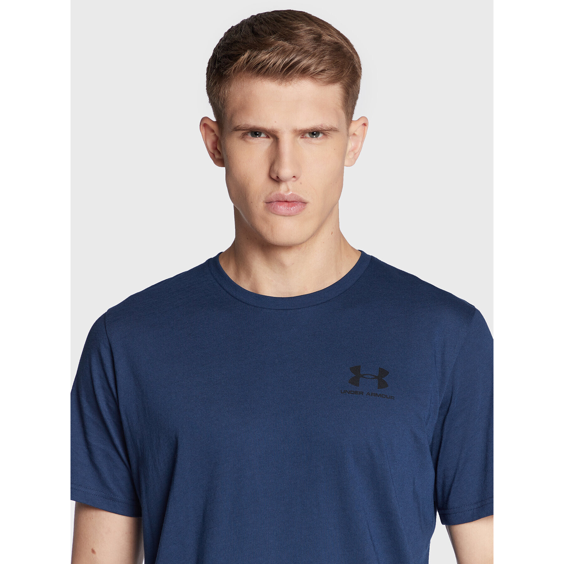 Under Armour Тишърт Ua Sportstyle 1326799 Тъмносин Loose Fit - Pepit.bg