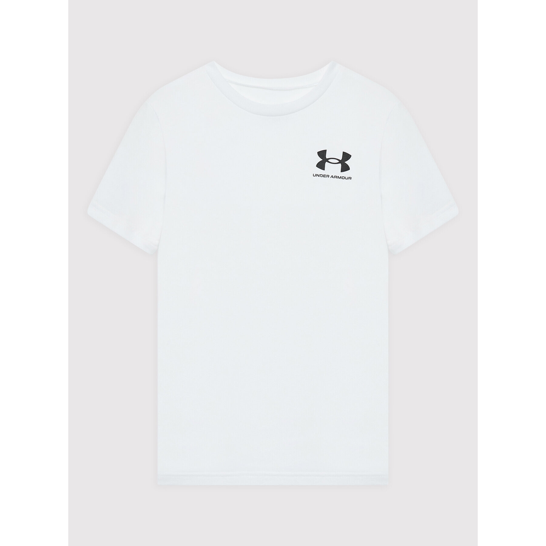 Under Armour Тишърт Ua Sportstyle Left Chest 1363280 Бял Regular Fit - Pepit.bg