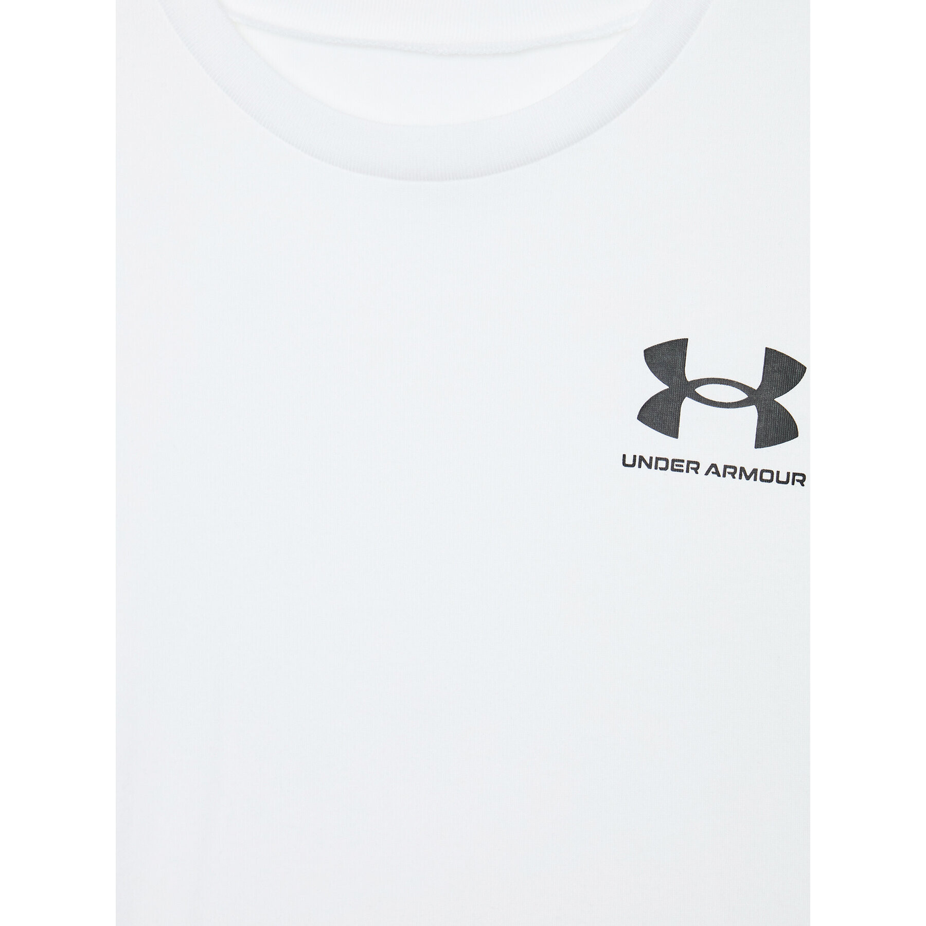 Under Armour Тишърт Ua Sportstyle Left Chest 1363280 Бял Regular Fit - Pepit.bg