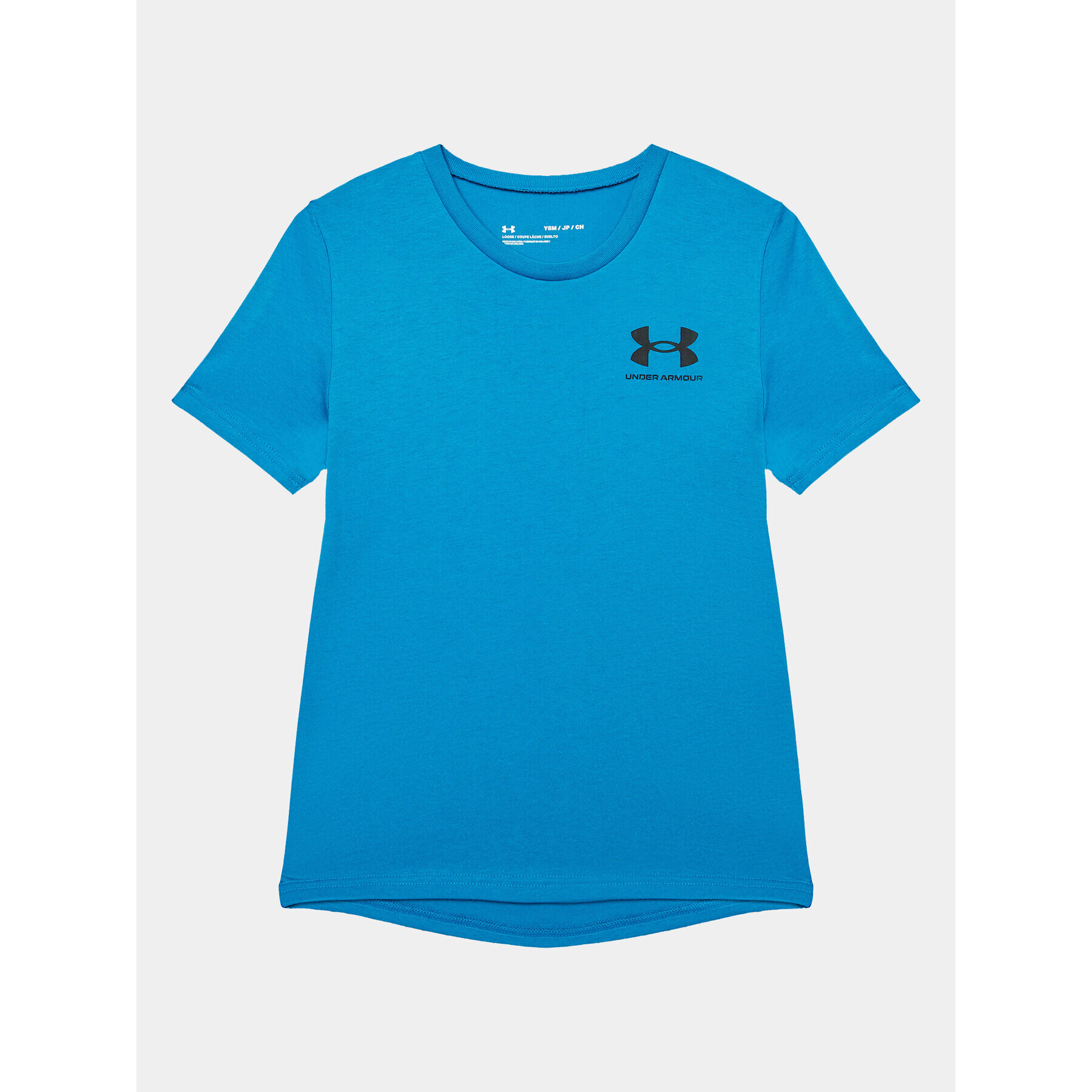 Under Armour Тишърт Ua Sportstyle Left Chest Ss 1363280 Син Loose Fit - Pepit.bg