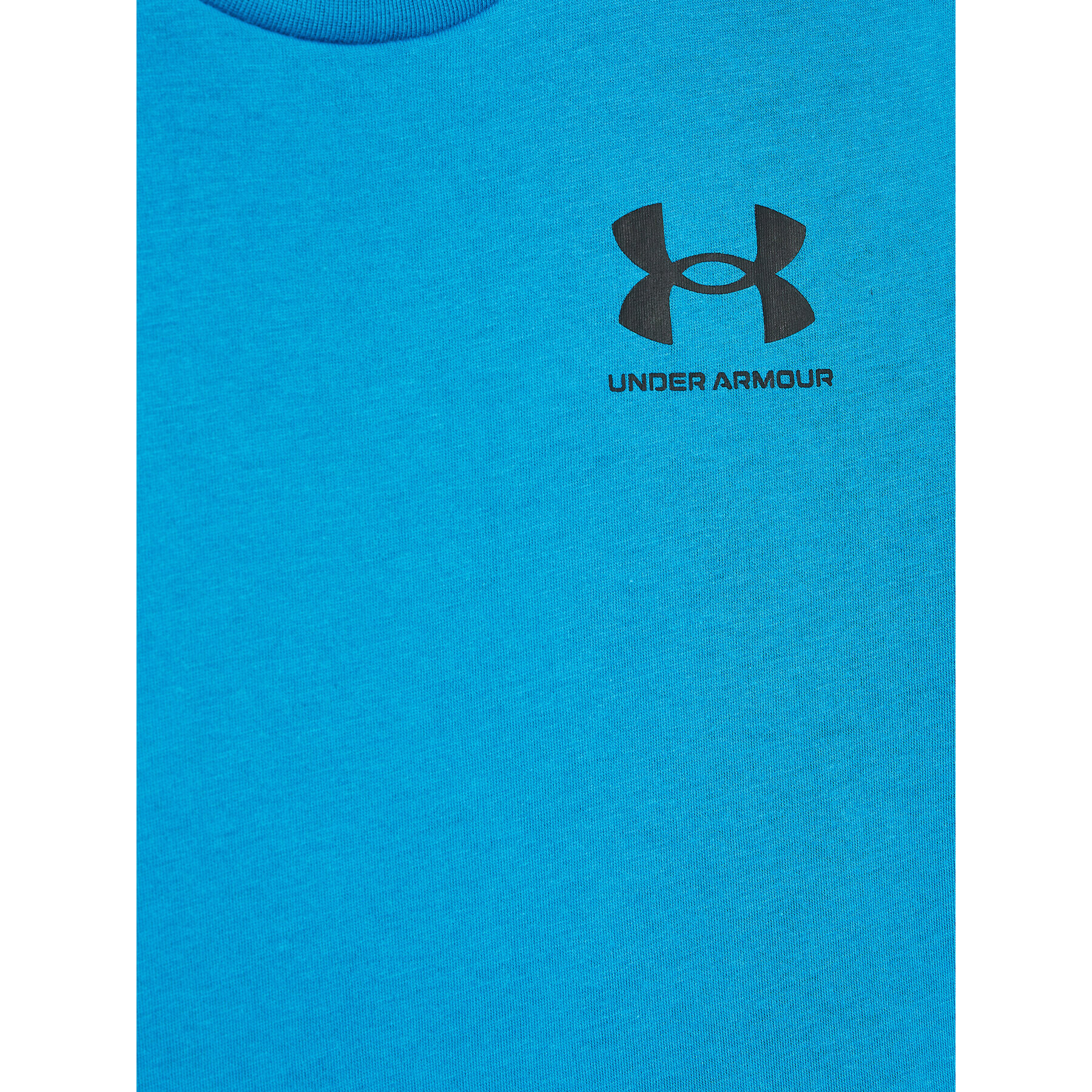 Under Armour Тишърт Ua Sportstyle Left Chest Ss 1363280 Син Loose Fit - Pepit.bg