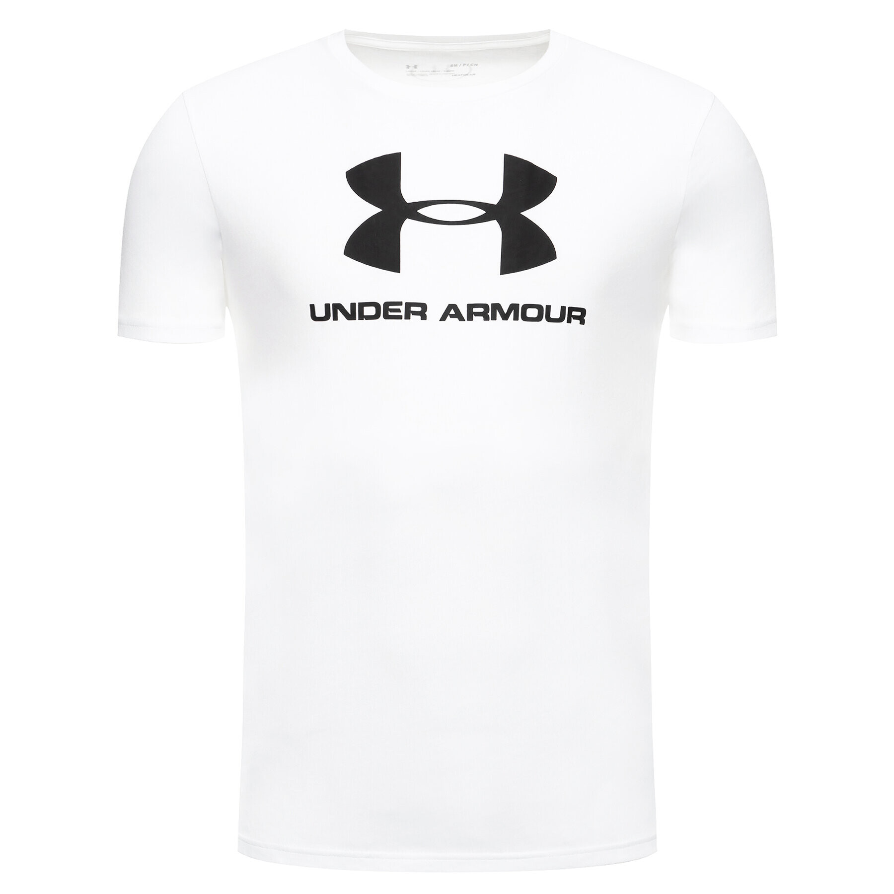 Under Armour Тишърт Ua Sportstyle Logo 1329590 Бял Loose Fit - Pepit.bg