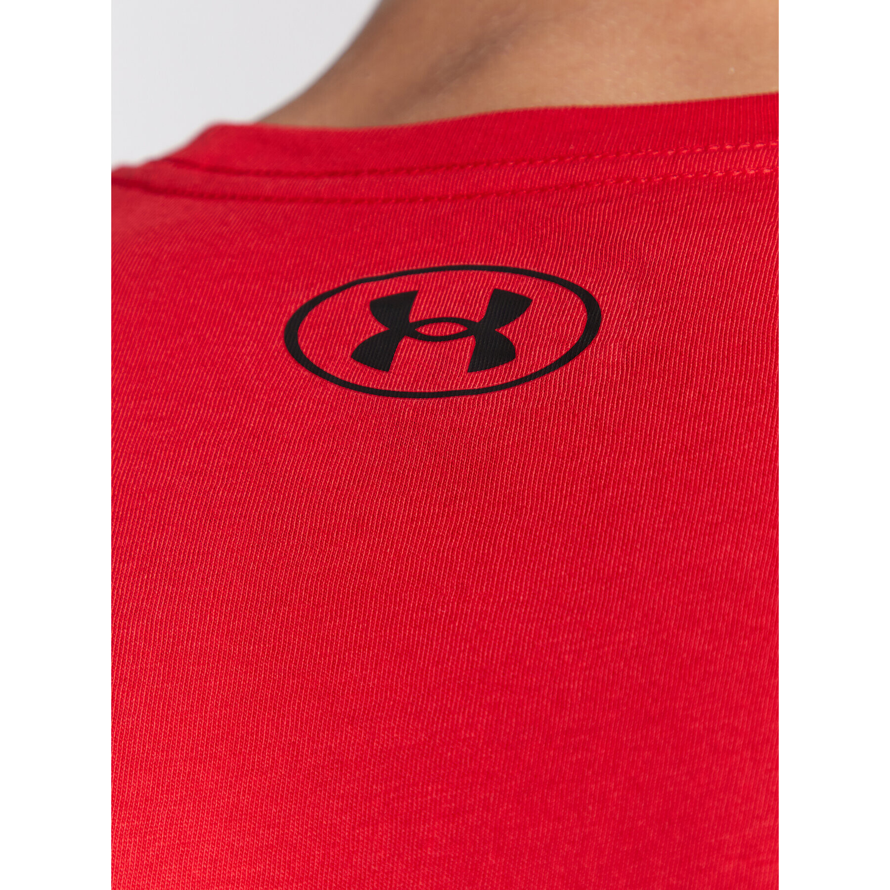 Under Armour Тишърт Ua Sportstyle Logo 1329590 Червен Loose Fit - Pepit.bg