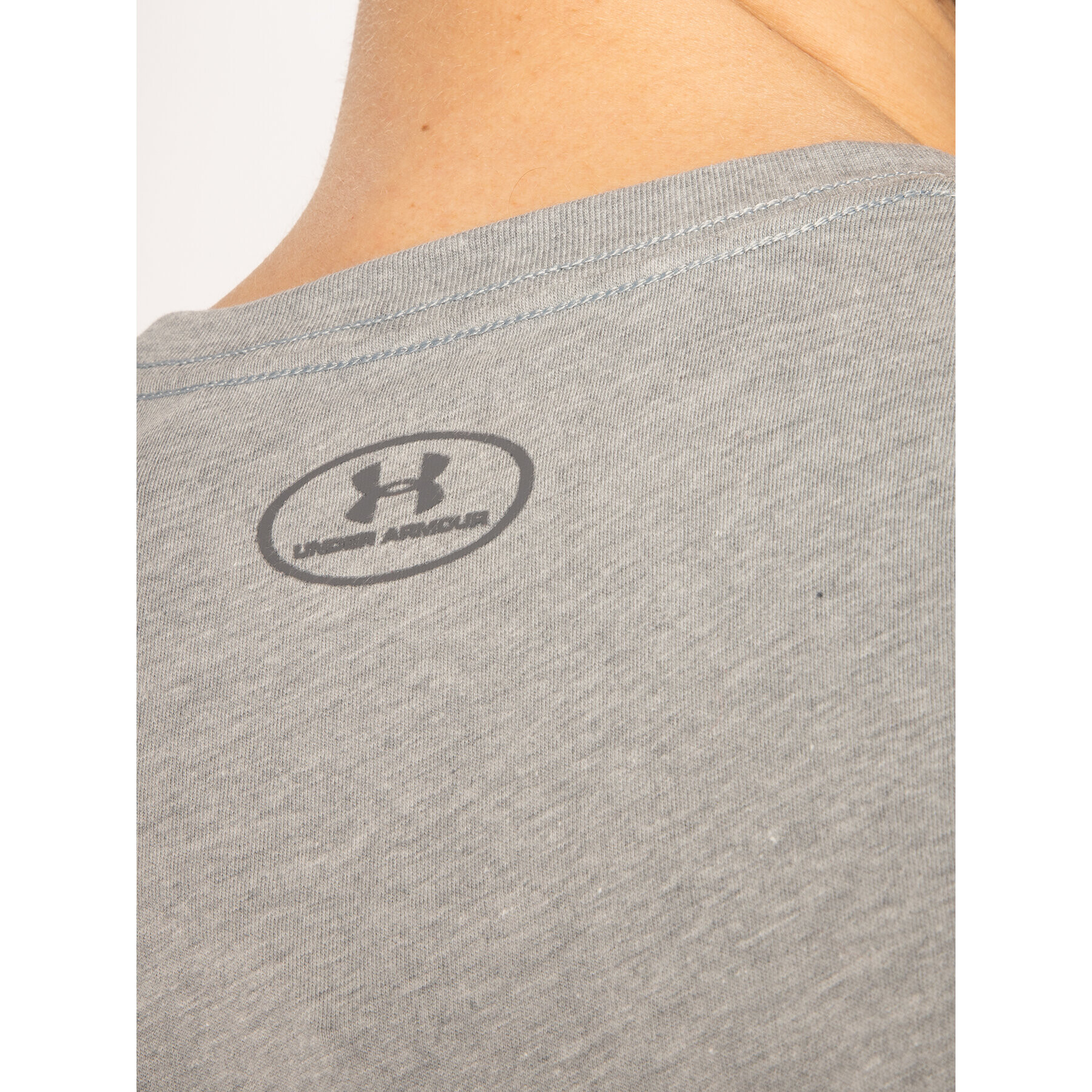 Under Armour Тишърт Ua Sportstyle Logo 1329590 Сив Regular Fit - Pepit.bg