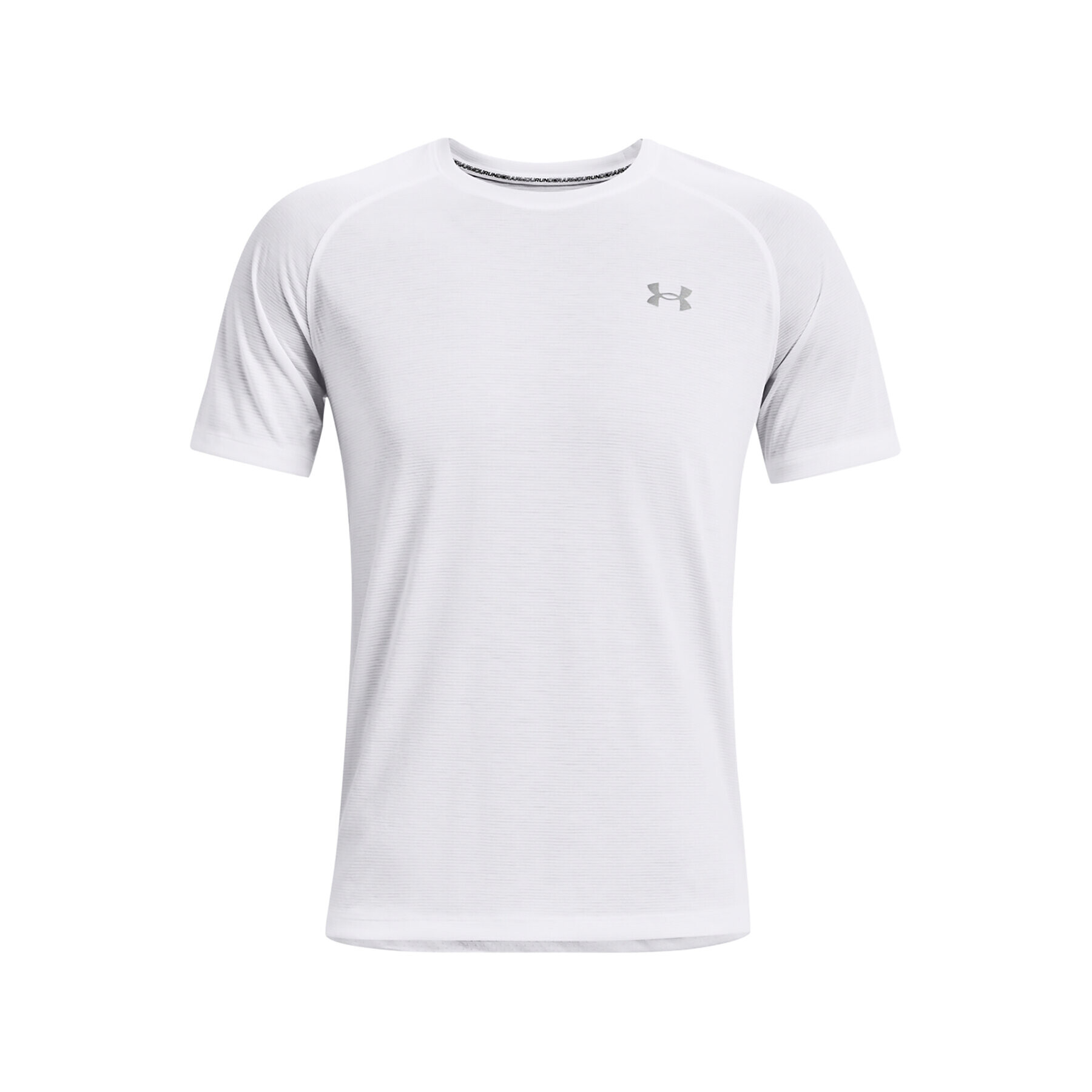 Under Armour Тишърт UA STREAKER TEE 1361469 Бял Regular Fit - Pepit.bg