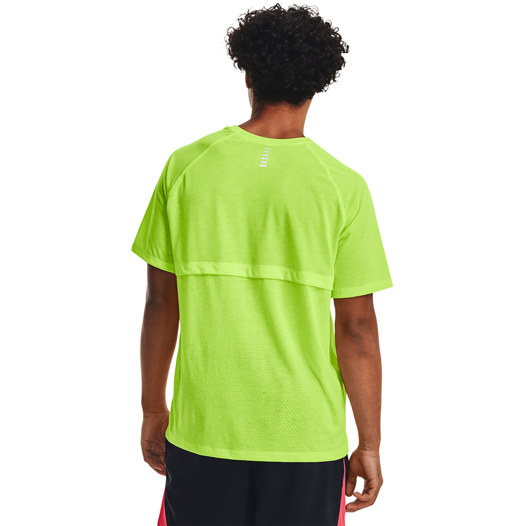 Under Armour Тишърт UA STREAKER TEE 1361469 Зелен Regular Fit - Pepit.bg