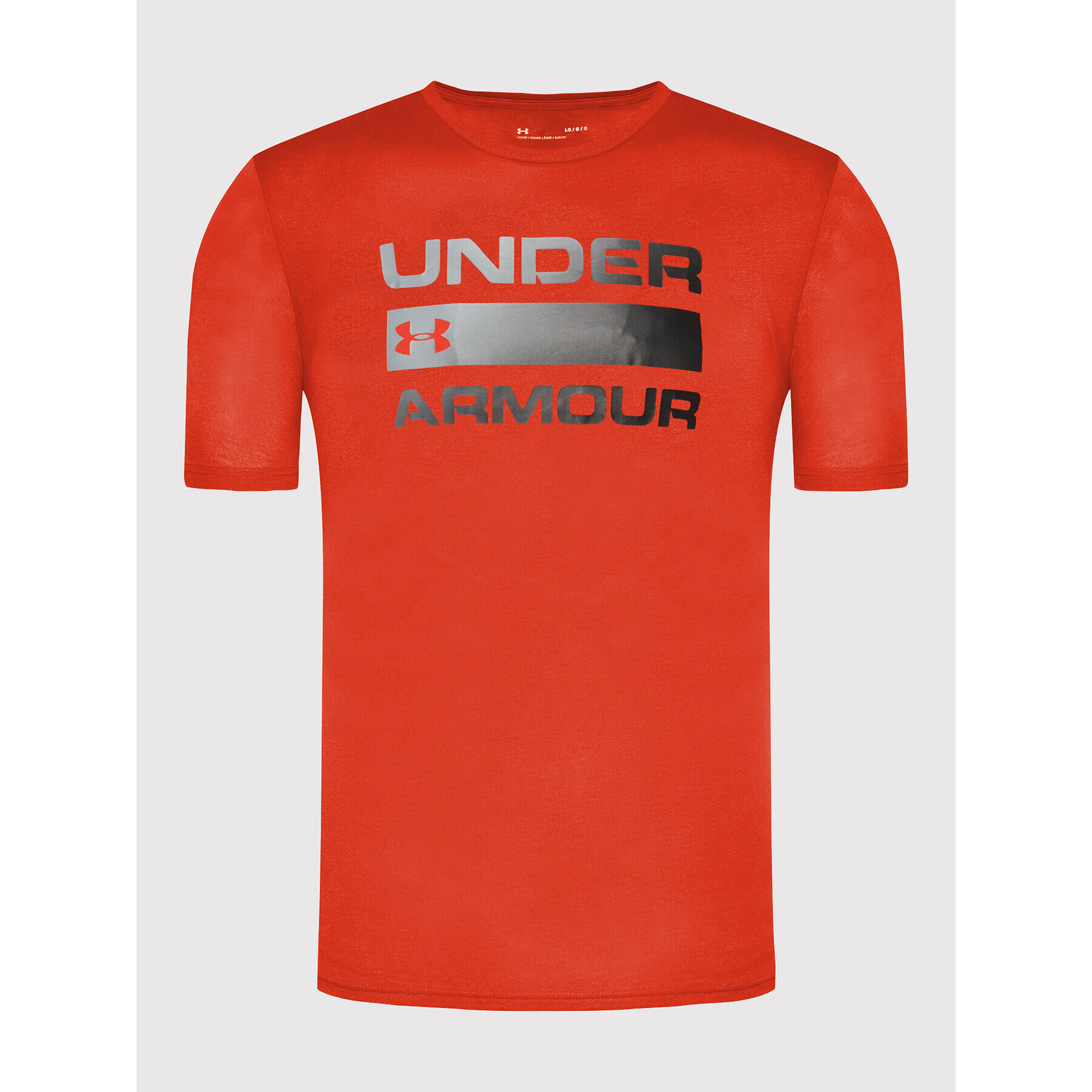 Under Armour Тишърт Ua Team Issue Wordmark 1329582 Червен Loose Fit - Pepit.bg