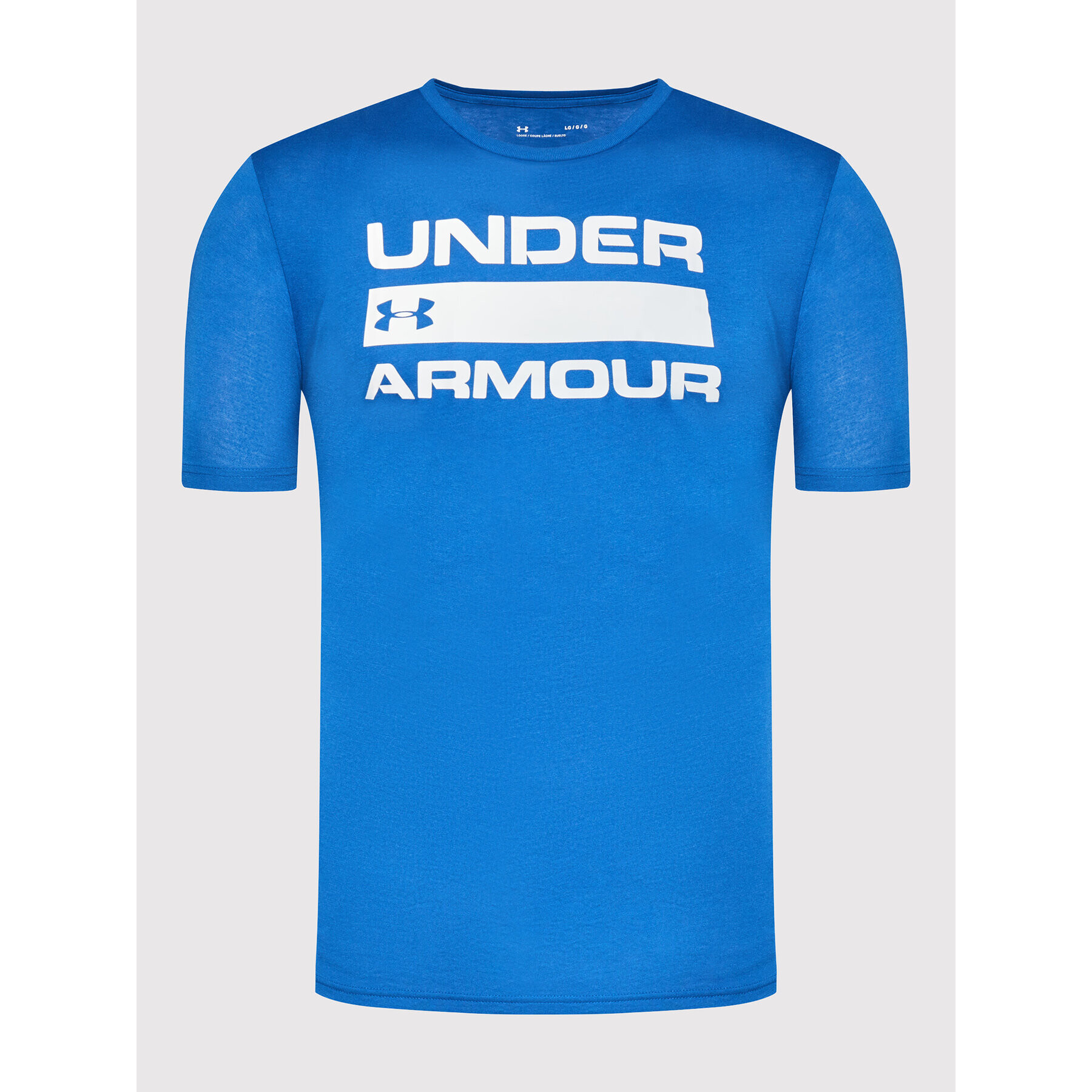 Under Armour Тишърт Ua Team Issue Wordmark 1329582 Син Loose Fit - Pepit.bg