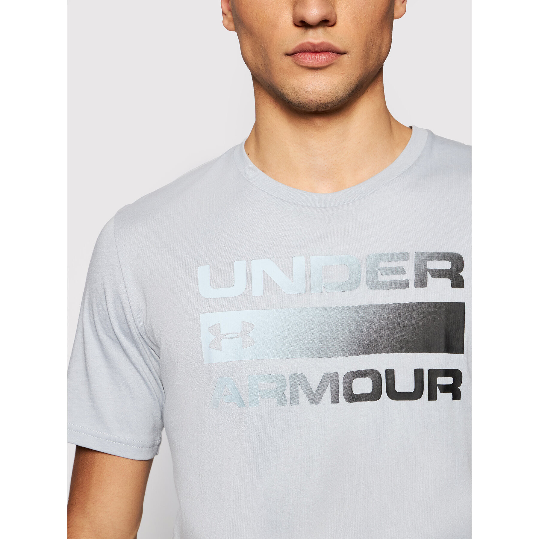 Under Armour Тишърт Ua Team Issue Wordmark 1329582 Сив Loose Fit - Pepit.bg