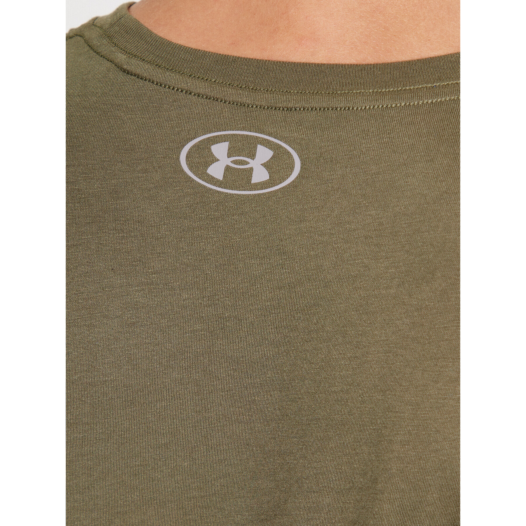 Under Armour Тишърт Ua Team Issue Wordmark Ss 1329582 Каки Loose Fit - Pepit.bg