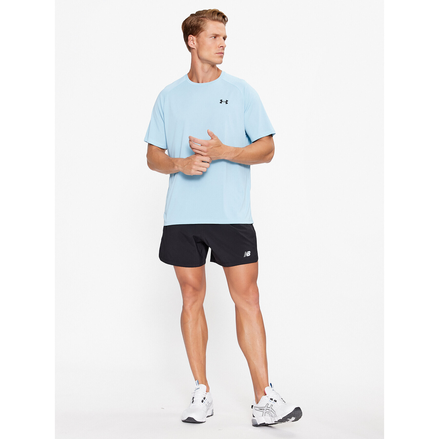 Under Armour Тишърт Ua Tech 2.0 Ss Tee 1326413 Син Loose Fit - Pepit.bg