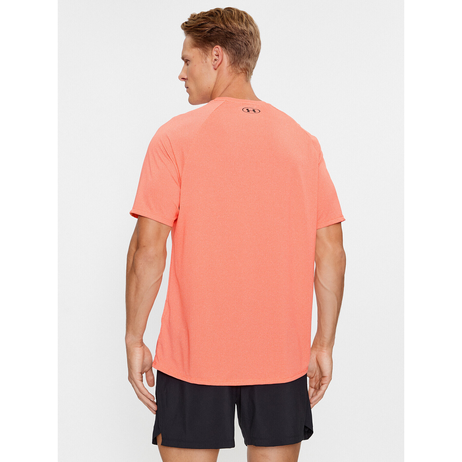 Under Armour Тишърт Ua Tech 2.0 Ss Tee Novelty 1345317 Червен Loose Fit - Pepit.bg