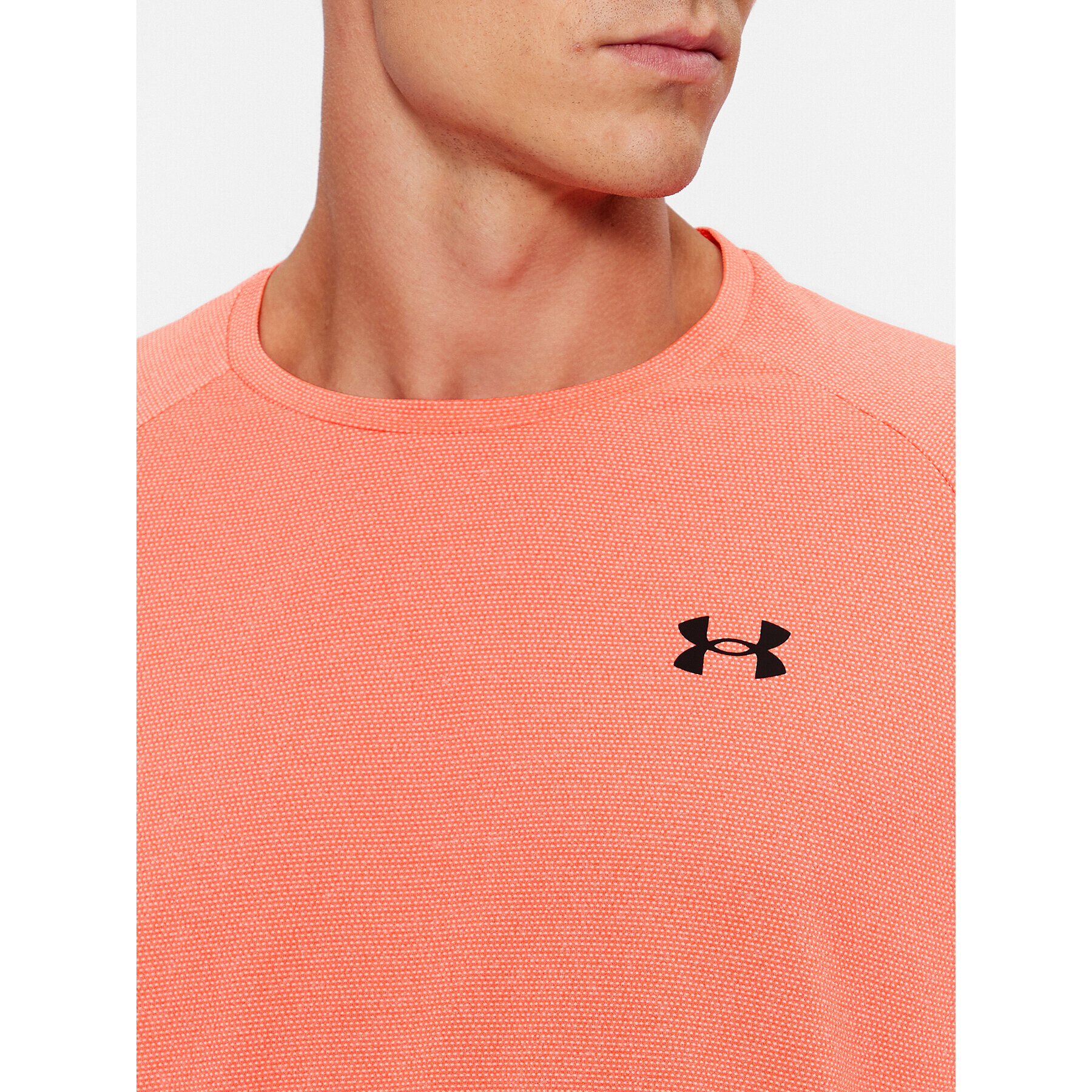 Under Armour Тишърт Ua Tech 2.0 Ss Tee Novelty 1345317 Червен Loose Fit - Pepit.bg