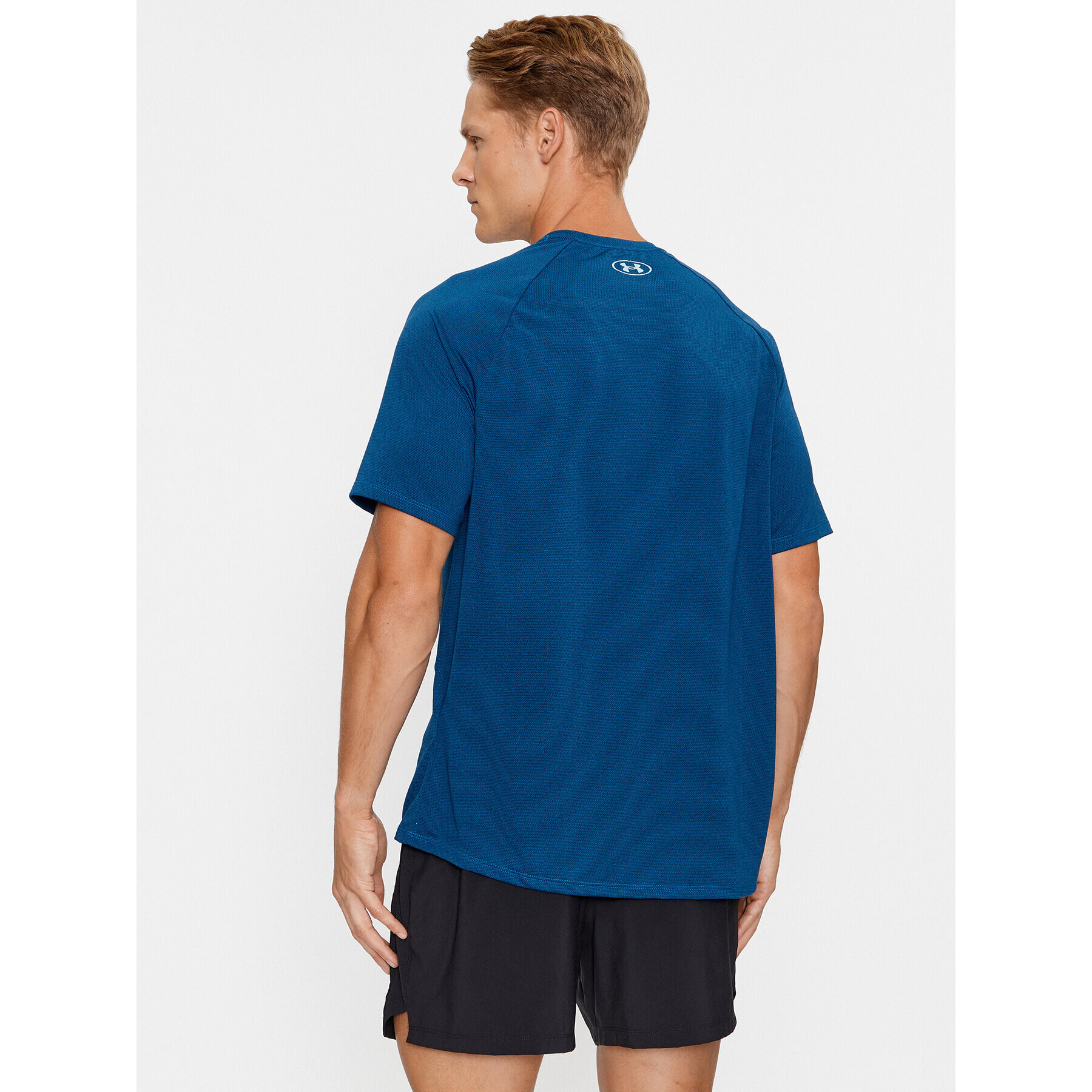 Under Armour Тишърт Ua Tech 2.0 Ss Tee Novelty 1345317 Син Loose Fit - Pepit.bg