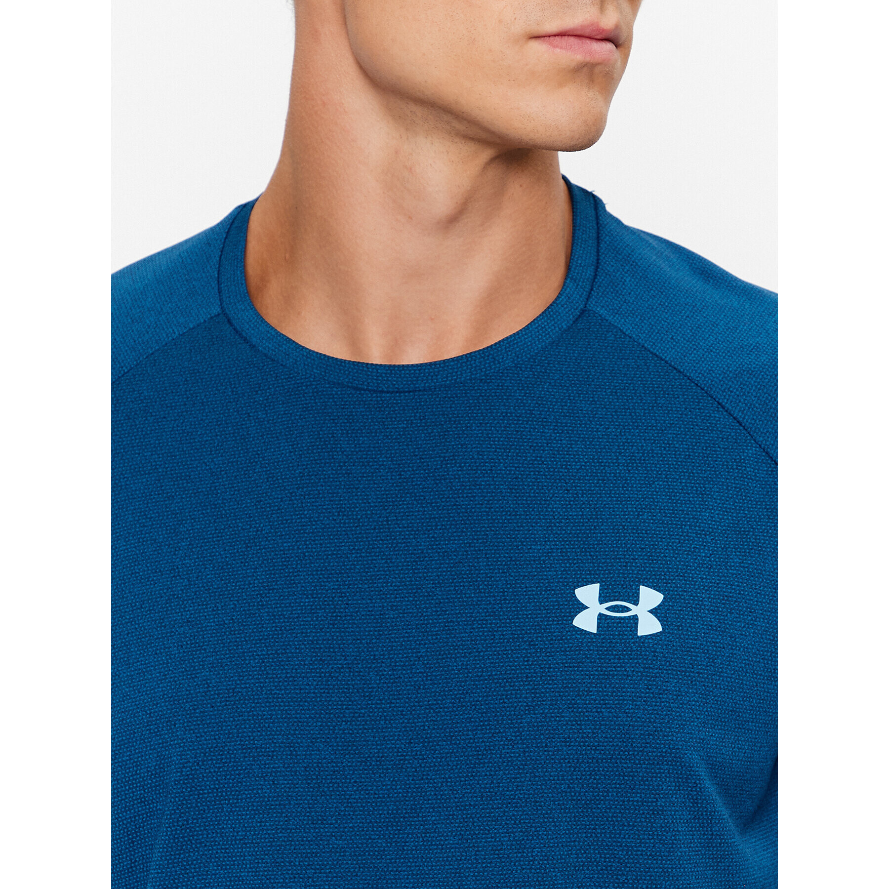 Under Armour Тишърт Ua Tech 2.0 Ss Tee Novelty 1345317 Син Loose Fit - Pepit.bg