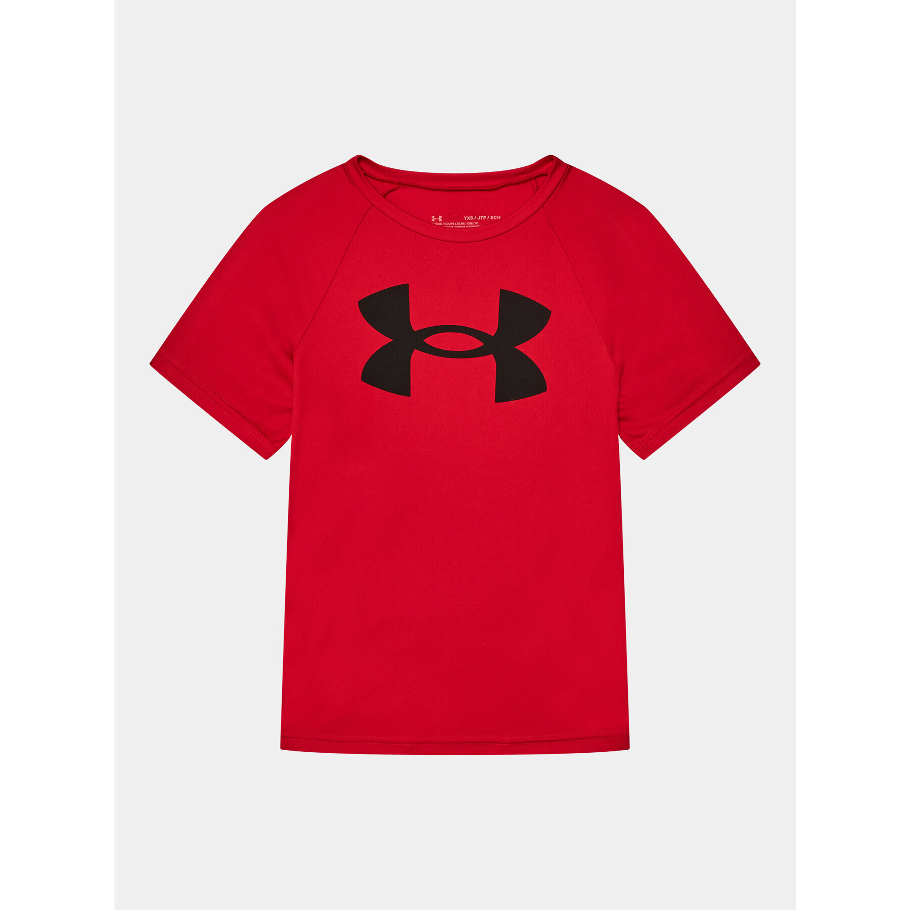 Under Armour Тишърт Ua Tech Big Logo Ss 1363283 Червен Loose Fit - Pepit.bg