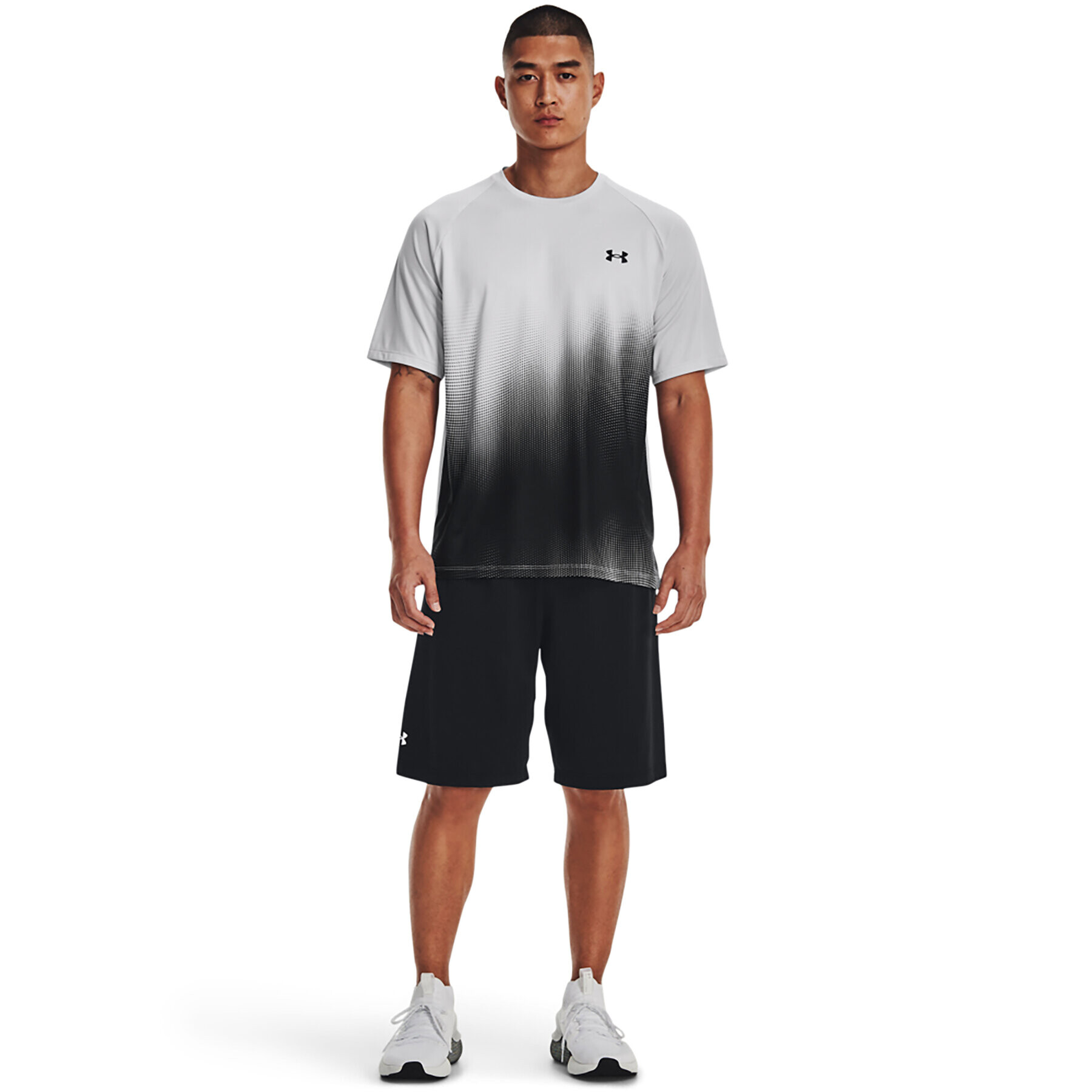 Under Armour Тишърт UA Tech Fade SS 1377053 Сив Regular Fit - Pepit.bg