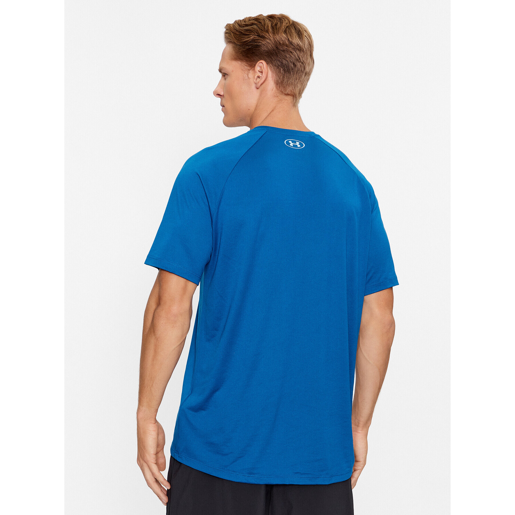 Under Armour Тишърт Ua Tech Prt Fill Ss 1380785 Син Loose Fit - Pepit.bg