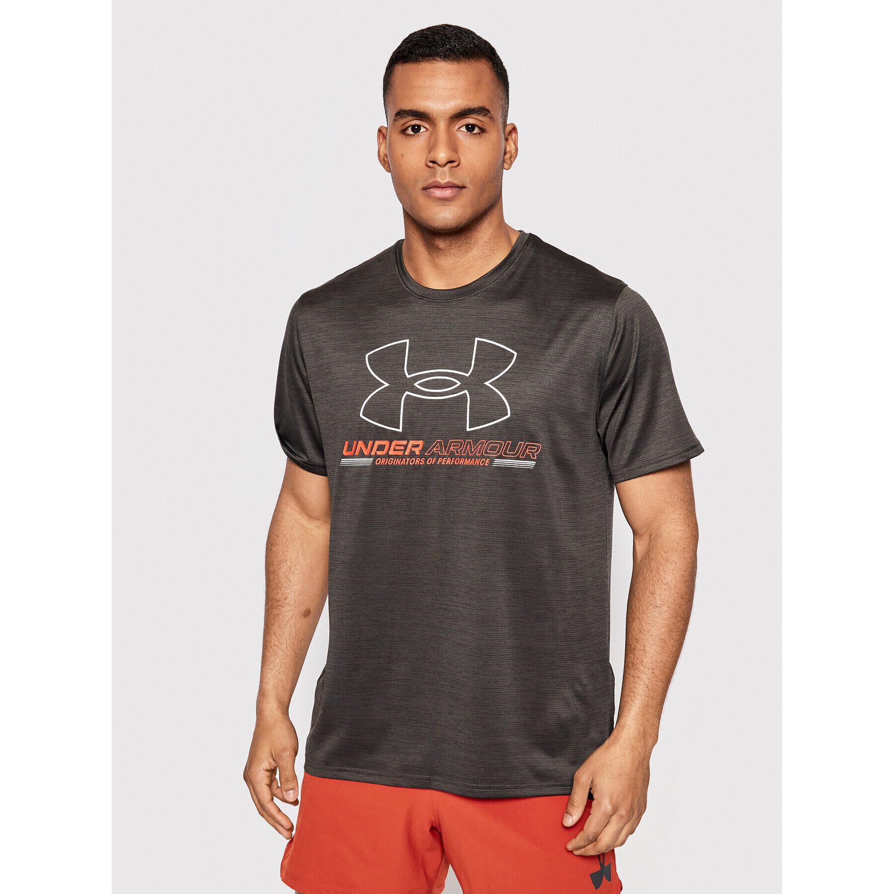 Under Armour Тишърт Ua Training Vent 1370367 Сив Loose Fit - Pepit.bg