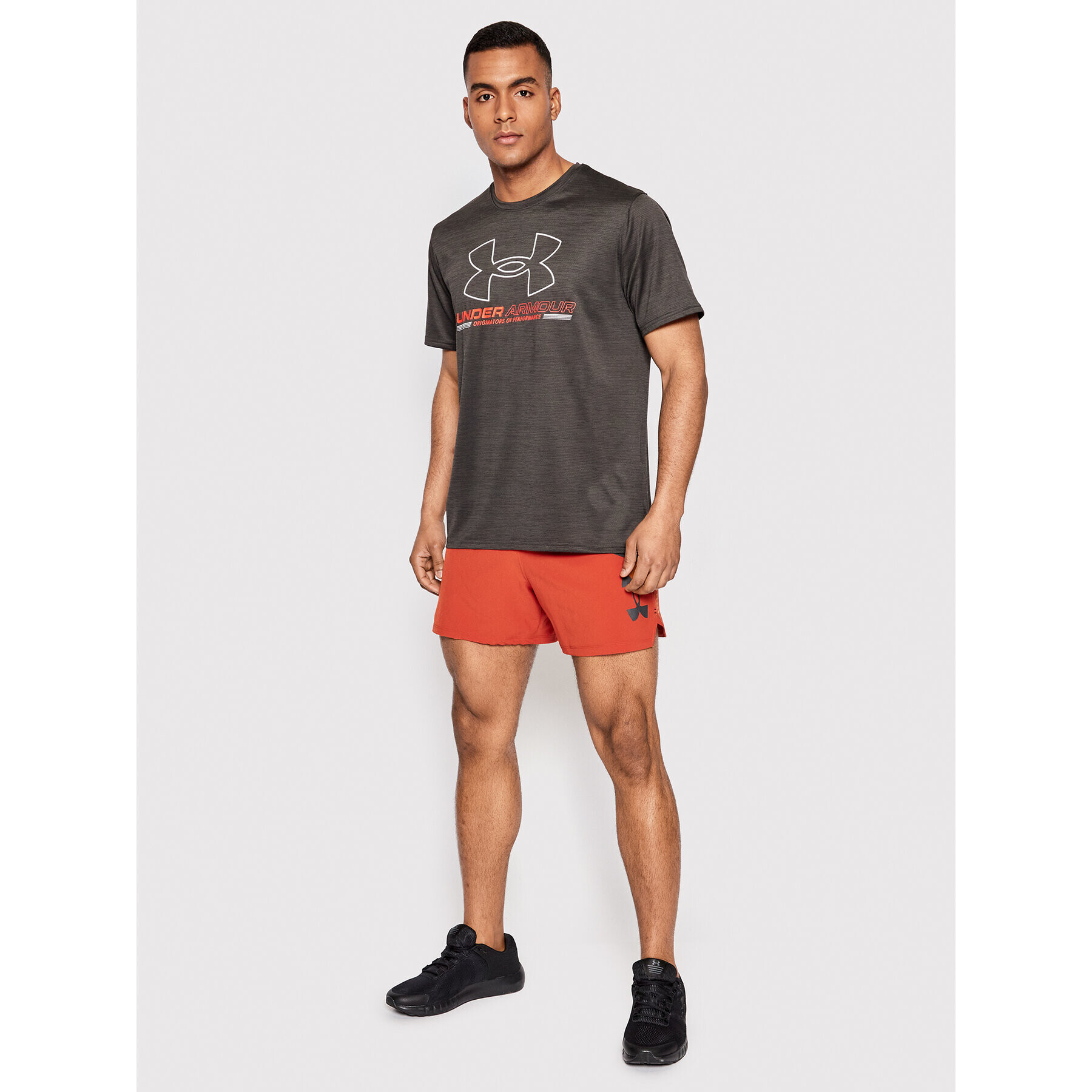 Under Armour Тишърт Ua Training Vent 1370367 Сив Loose Fit - Pepit.bg