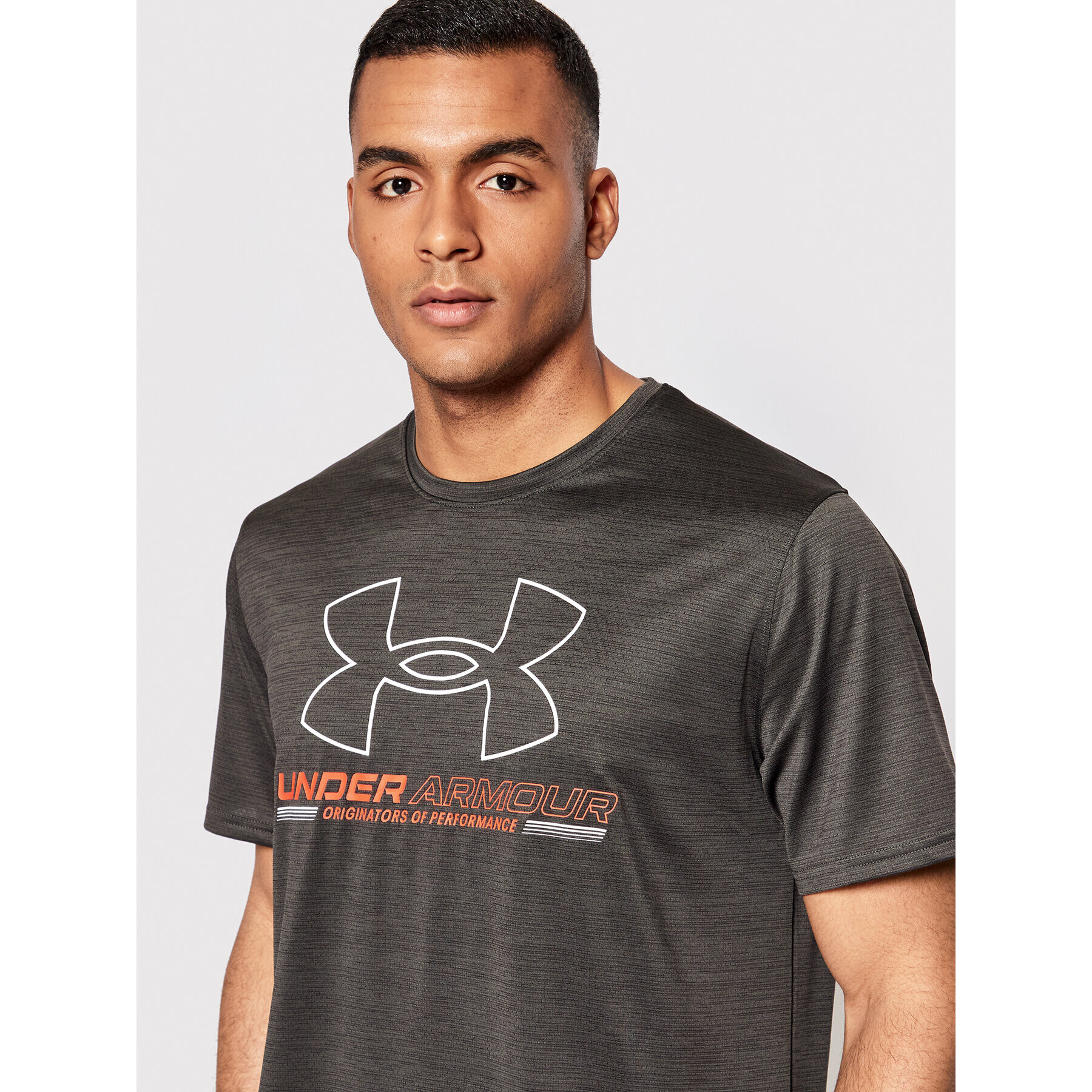 Under Armour Тишърт Ua Training Vent 1370367 Сив Loose Fit - Pepit.bg