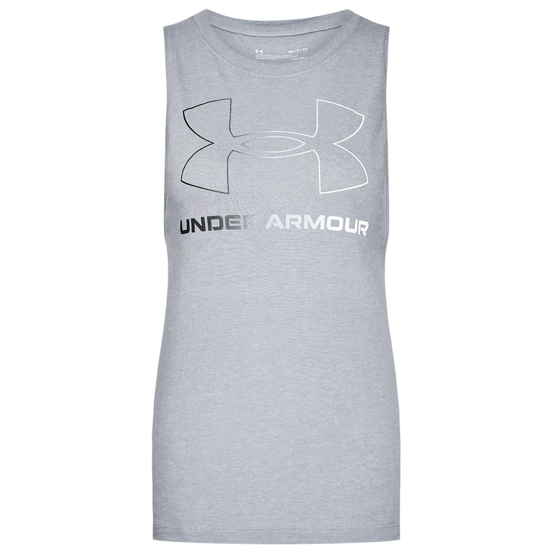 Under Armour топ Sportstyle Graphic Tank 1356297 Сив Regular Fit - Pepit.bg