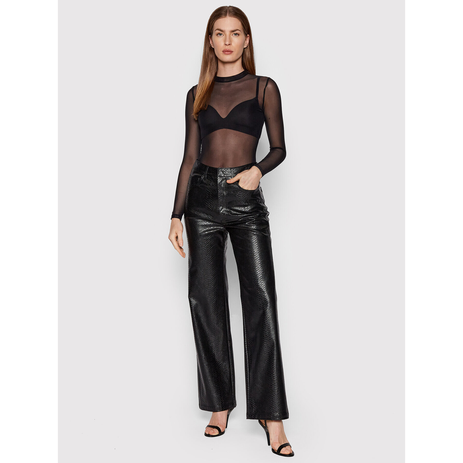 Undress Code Боди Stay Simple 89 Черен Slim Fit - Pepit.bg
