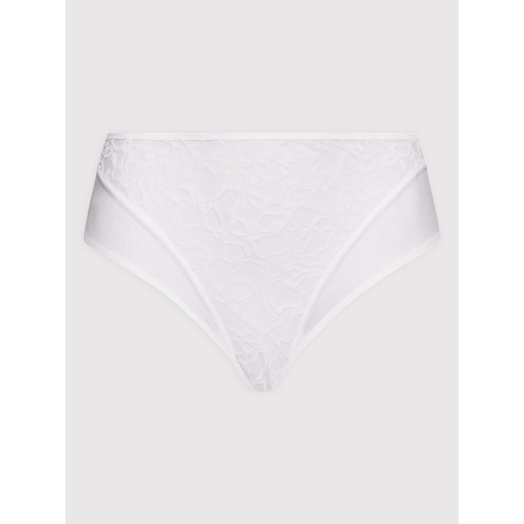 Undress Code Класически бикини с висока талия Something Classy 388 Бял - Pepit.bg