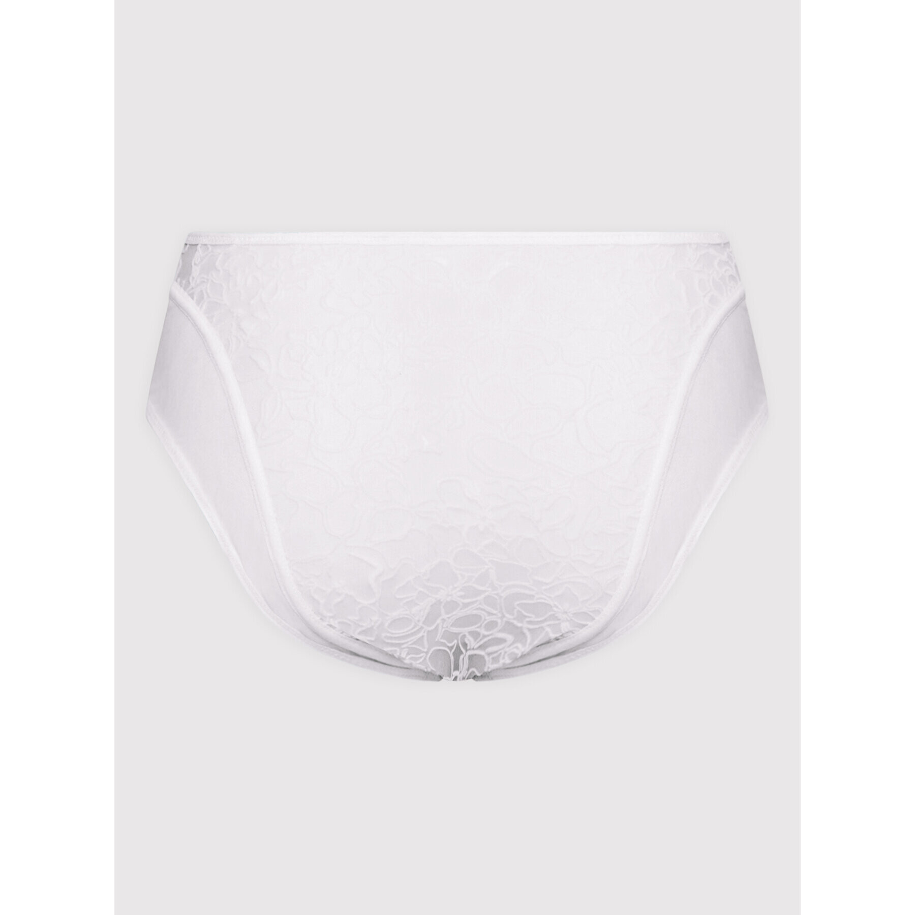 Undress Code Класически бикини с висока талия Something Classy 388 Бял - Pepit.bg