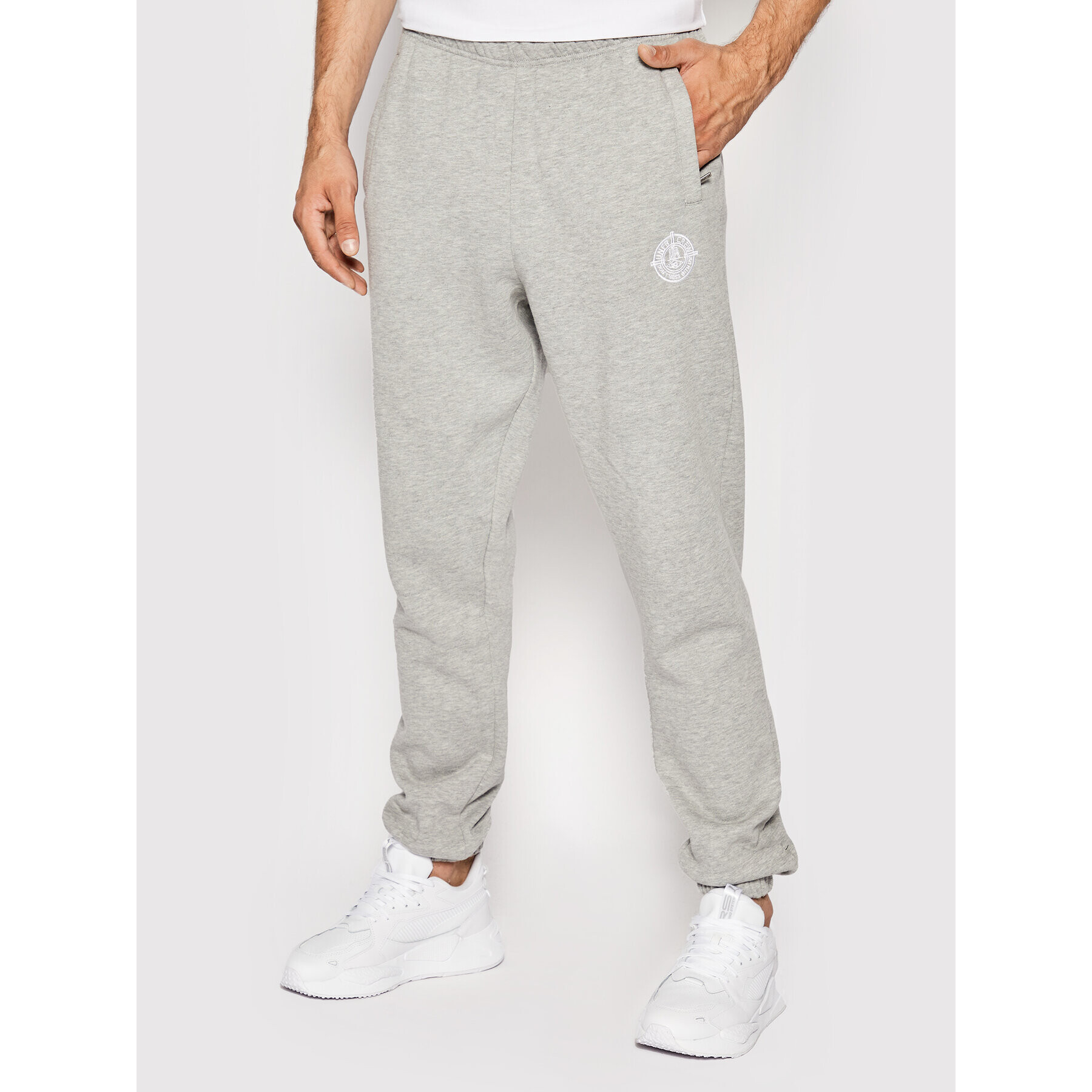 Unfair Athletics Долнище анцуг UNFR21-177 Сив Regular Fit - Pepit.bg