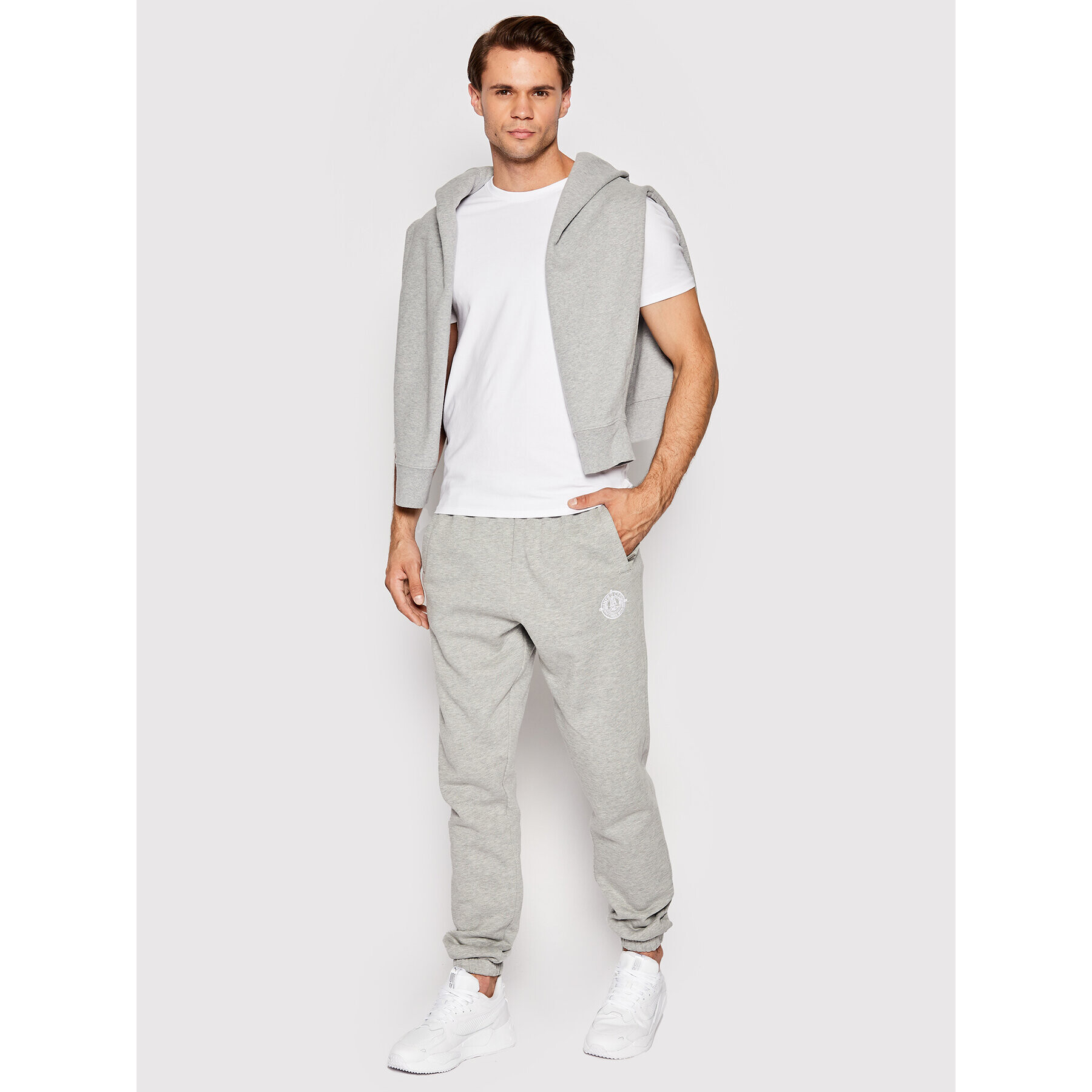 Unfair Athletics Долнище анцуг UNFR21-177 Сив Regular Fit - Pepit.bg