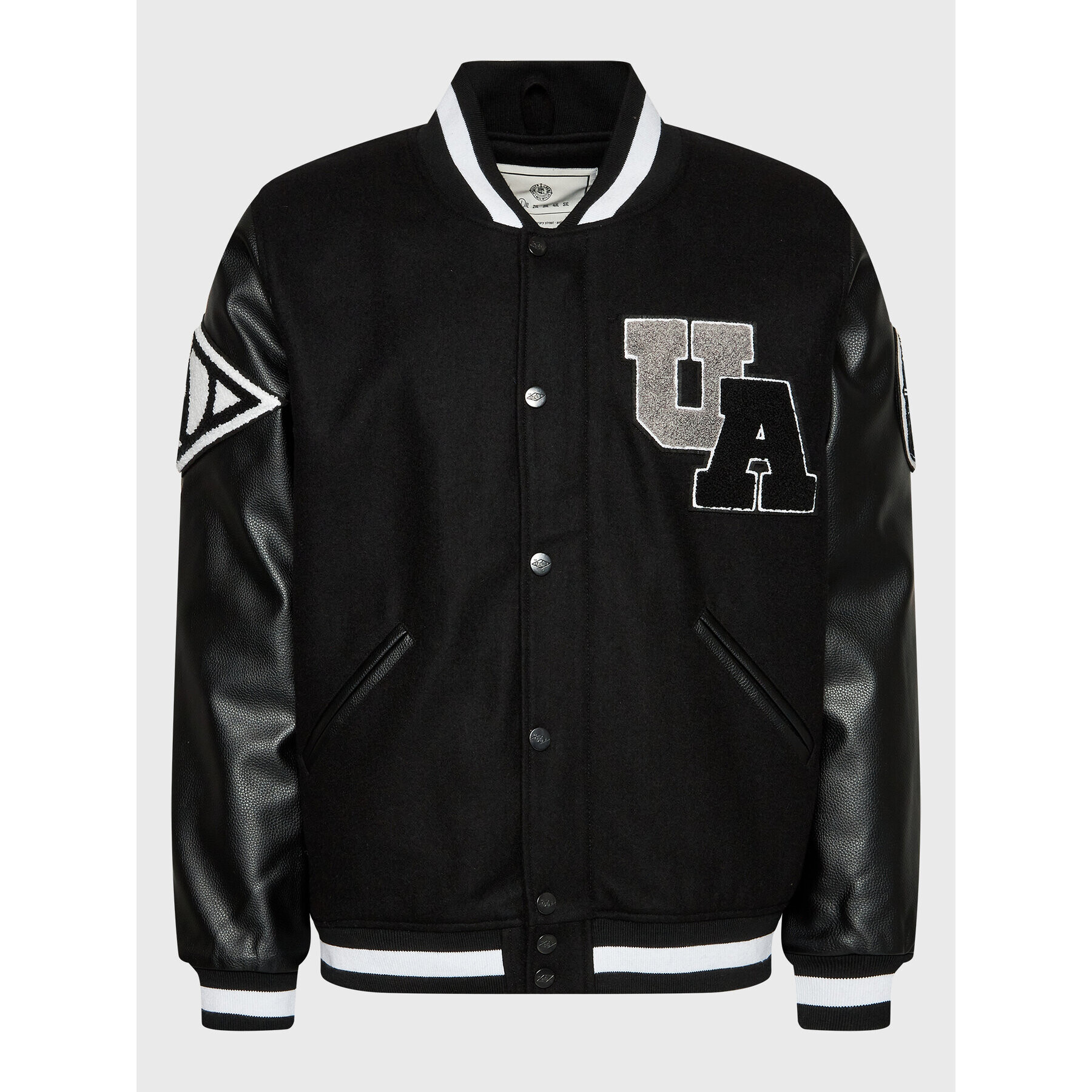 Unfair Athletics Яке бомбър UNFR22-154 Черен Loose Fit - Pepit.bg