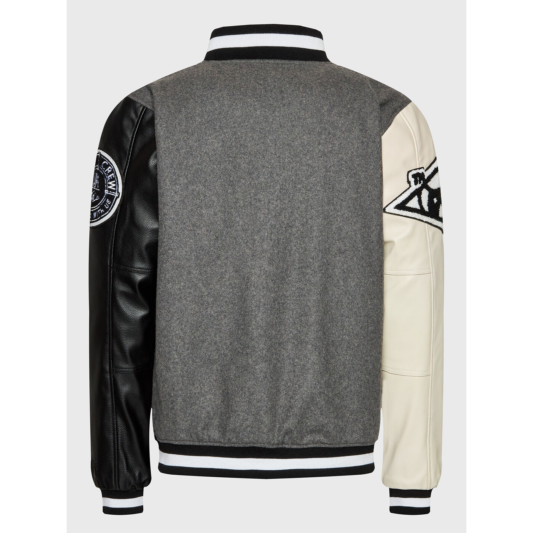 Unfair Athletics Яке бомбър UNFR22-155 Сив Loose Fit - Pepit.bg