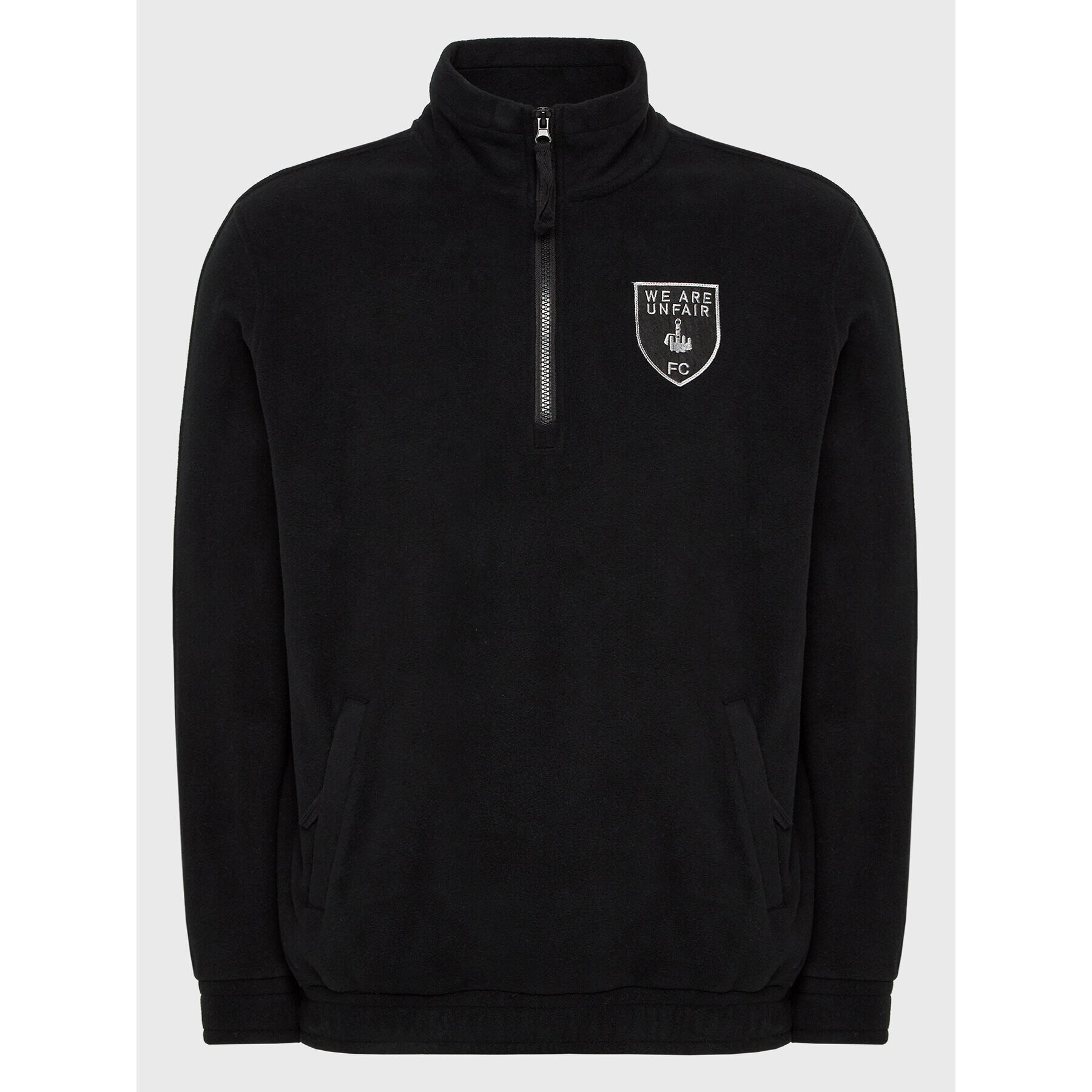 Unfair Athletics Полар UNFR23-034 Черен Regular Fit - Pepit.bg
