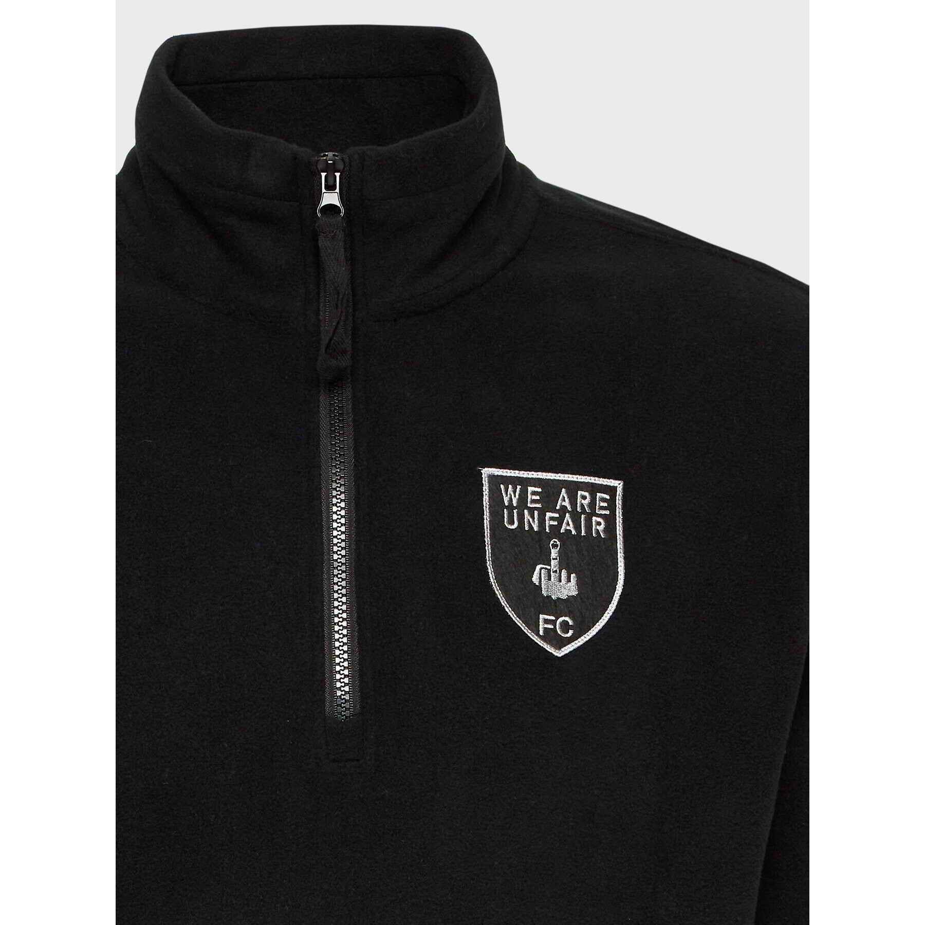 Unfair Athletics Полар UNFR23-034 Черен Regular Fit - Pepit.bg