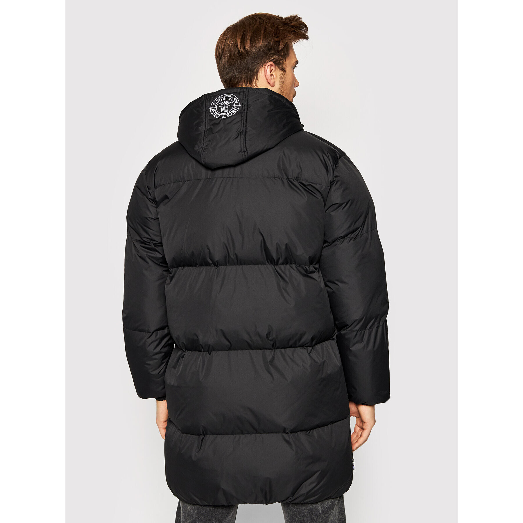 Unfair Athletics Пухено яке UNFR21-144 Черен Regular Fit - Pepit.bg