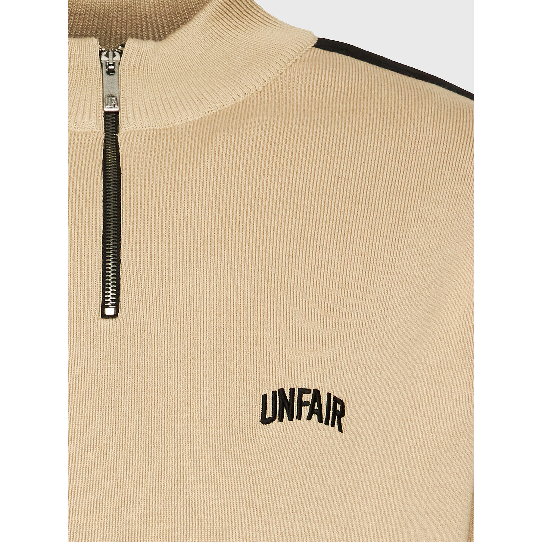 Unfair Athletics Пуловер UNFR22-116 Бежов Regular Fit - Pepit.bg