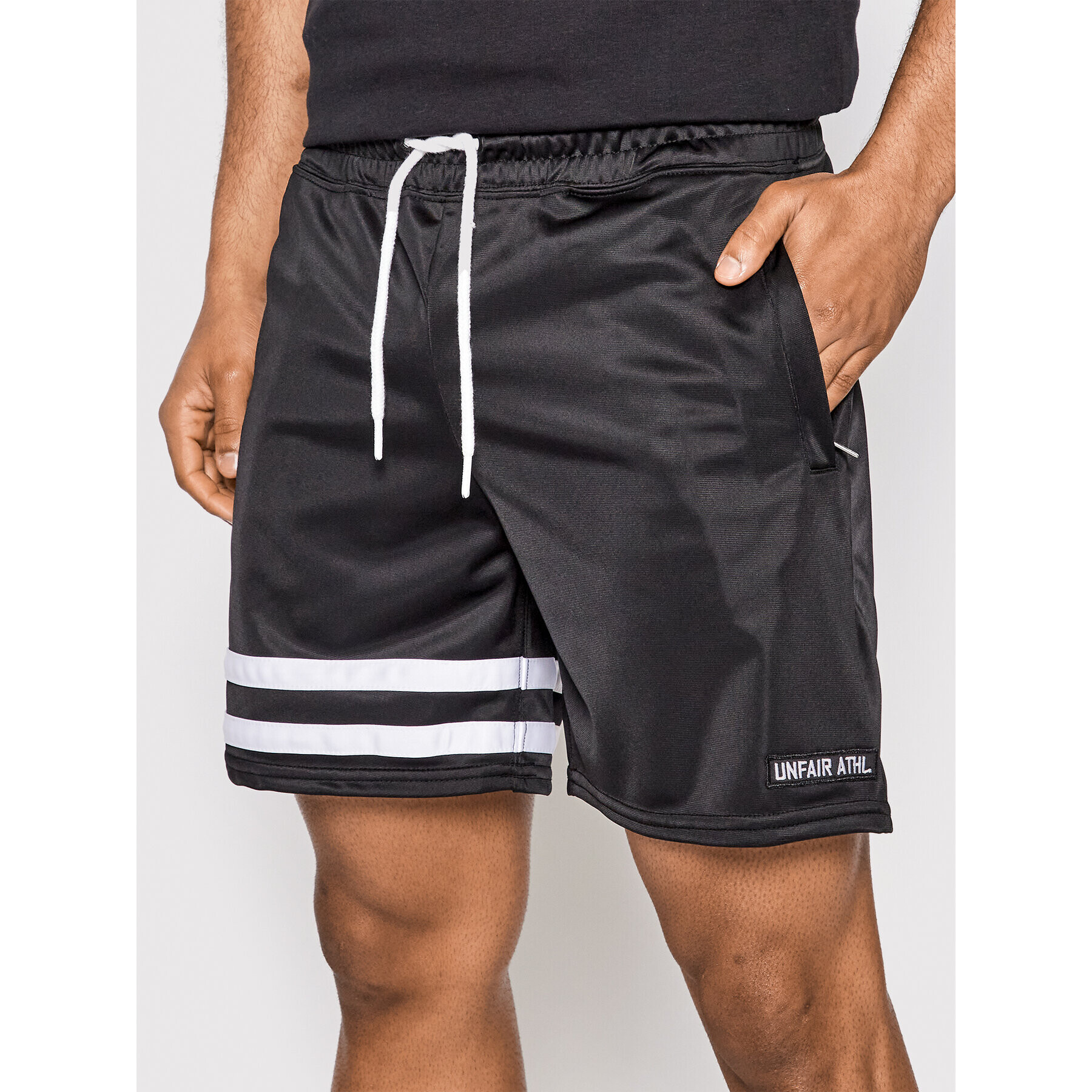 Unfair Athletics Спортни шорти UNFR18-024 Черен Regular Fit - Pepit.bg