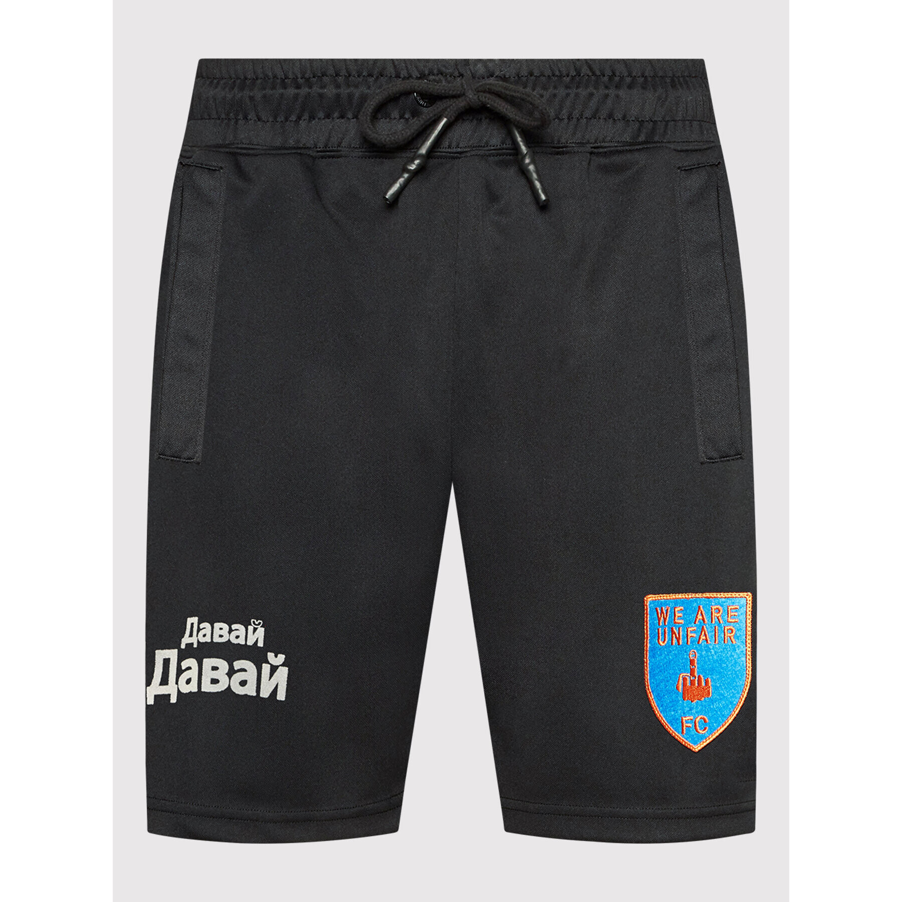 Unfair Athletics Спортни шорти UNFR22-059 Черен Regular Fit - Pepit.bg